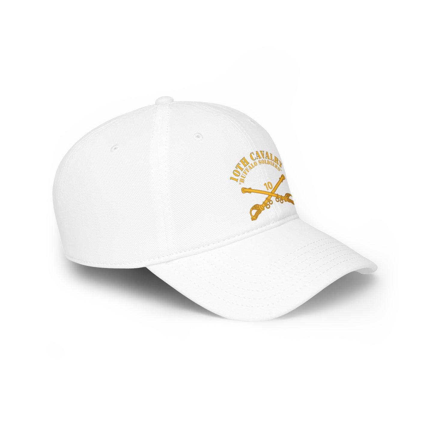 Unisex Twill Hat - 10th Cavalry "Buffalo Soldiers"