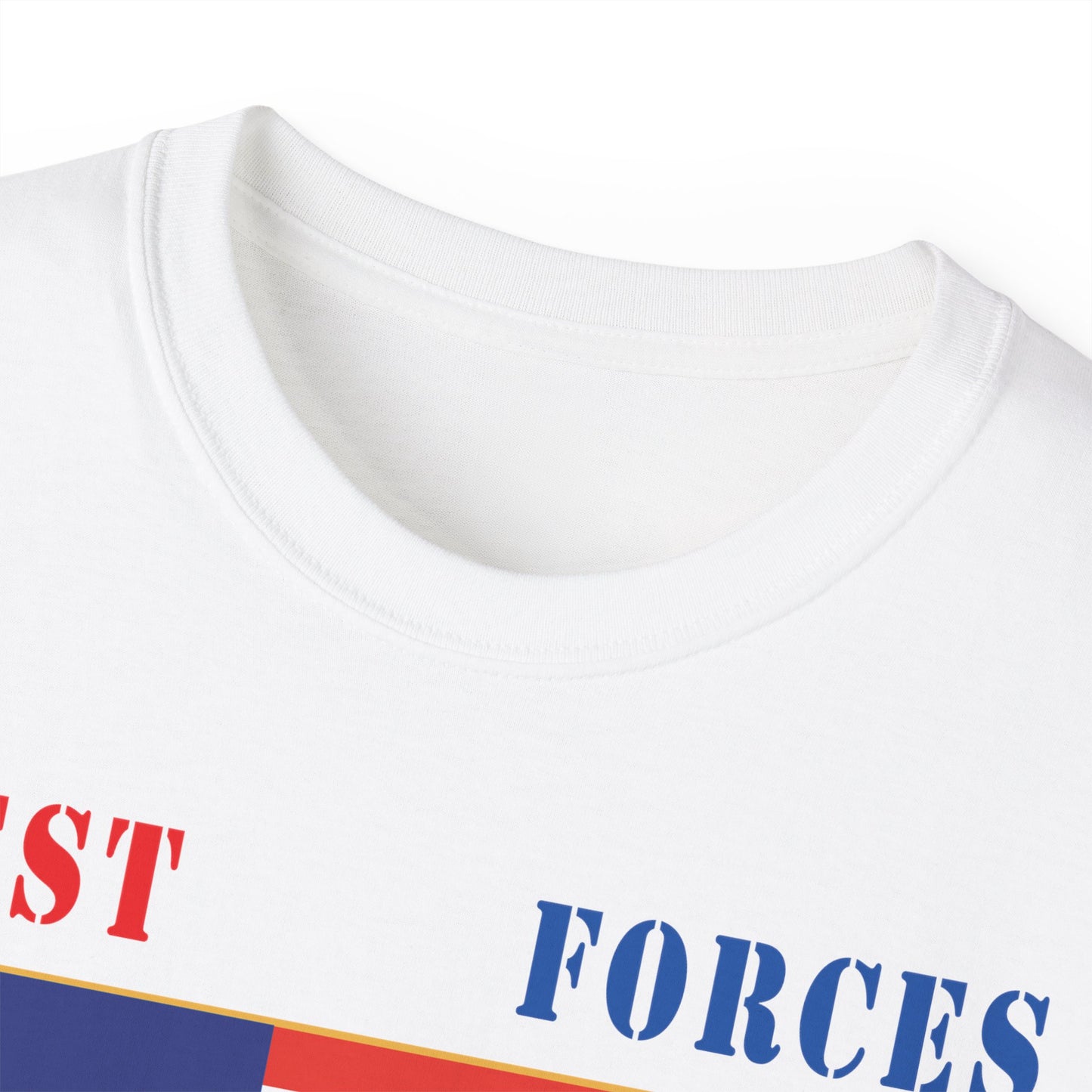 Unisex Ultra Cotton Tee - Flag - Western Forces - 2 Star Flag w Txt X 300