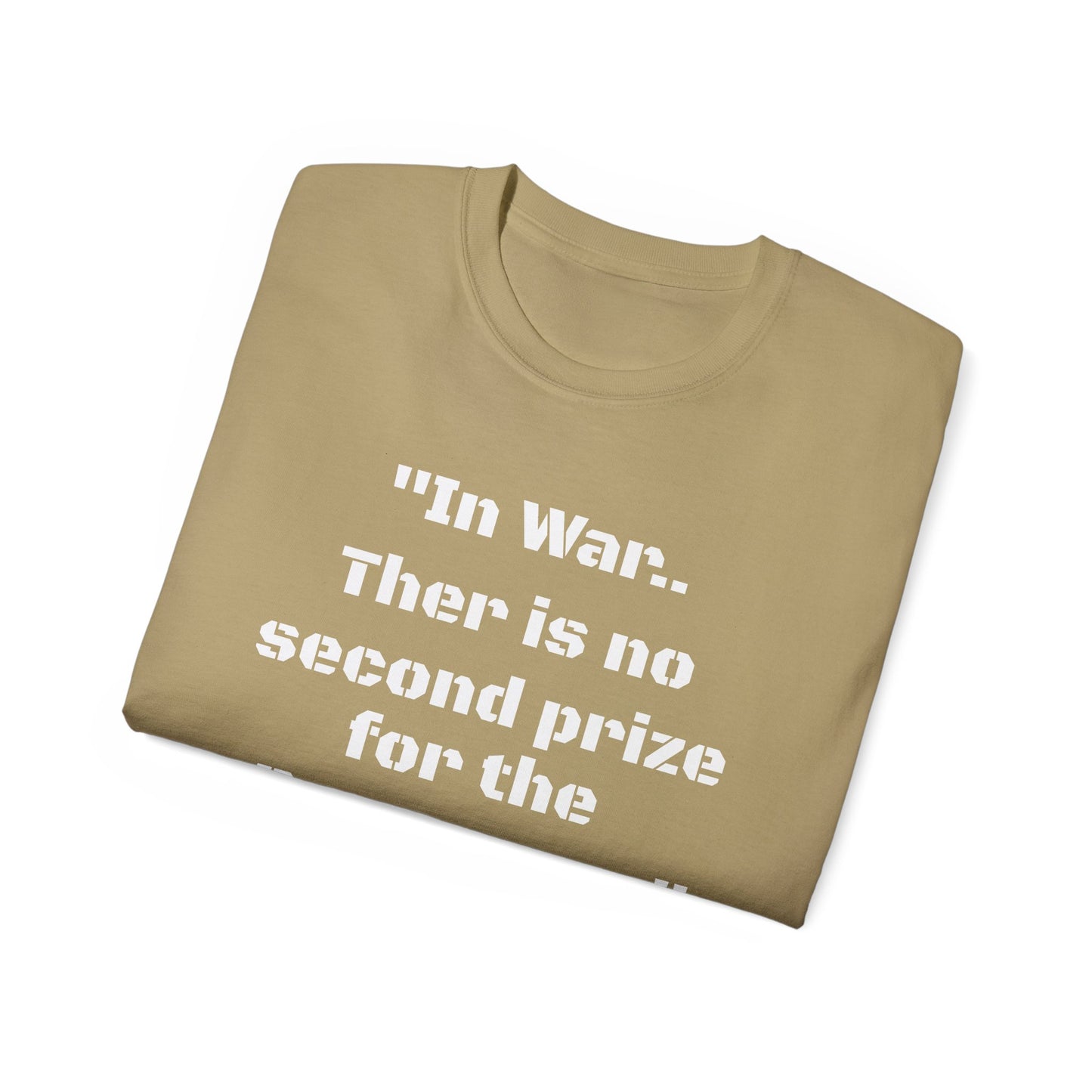 War General Bradley Unisex Tee, Military T-Shirt, Military Veteran Gift, Patriotic Shirt, Army Apparel