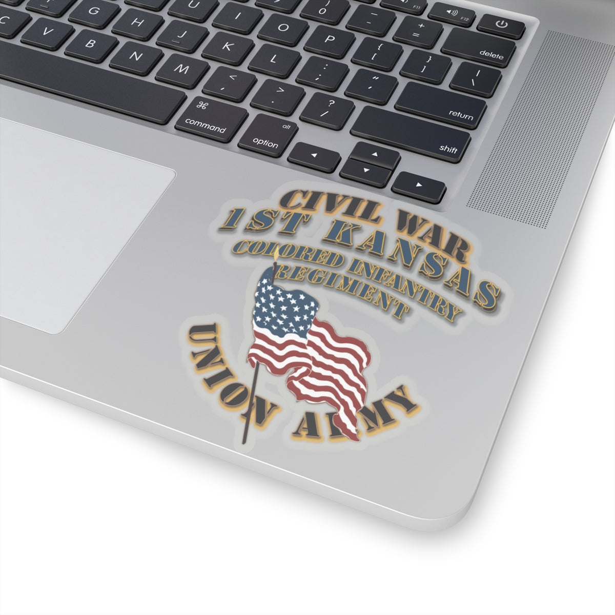 Kiss-Cut Stickers - Civil War - 1st Kansas Colored Infantry Regiment - USA