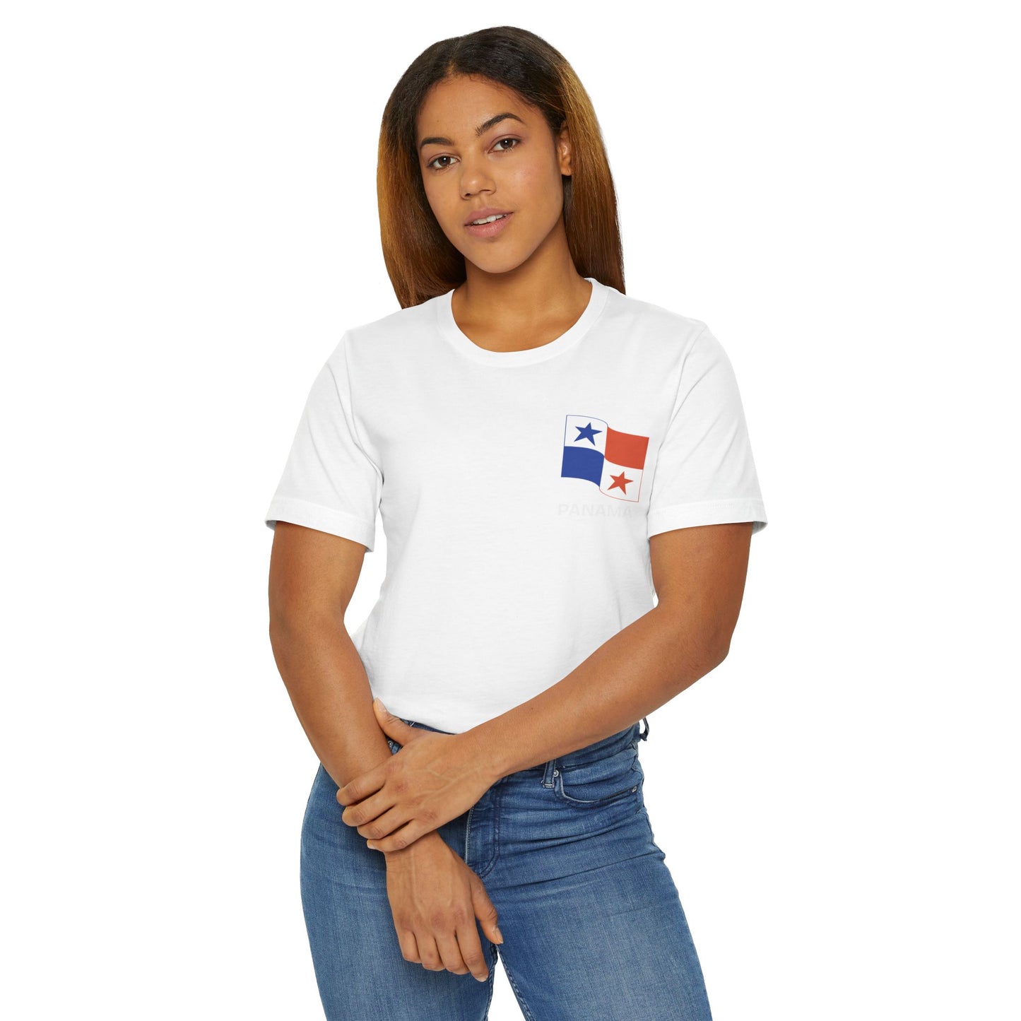 Panama Flag Unisex Jersey T-Shirt