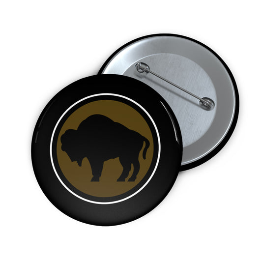 Custom Pin Buttons - Army - 92nd Infantry Division wo Txt