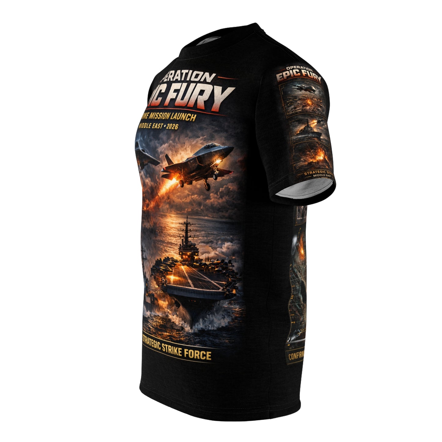 Operation EPIC FURY Tribute Tee — US Strike Against Iran Strategic Strike Campaign
