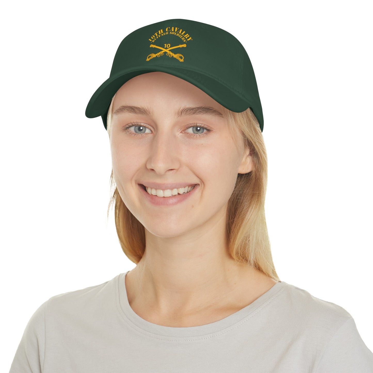 Unisex Twill Hat - 10th Cavalry "Buffalo Soldiers"
