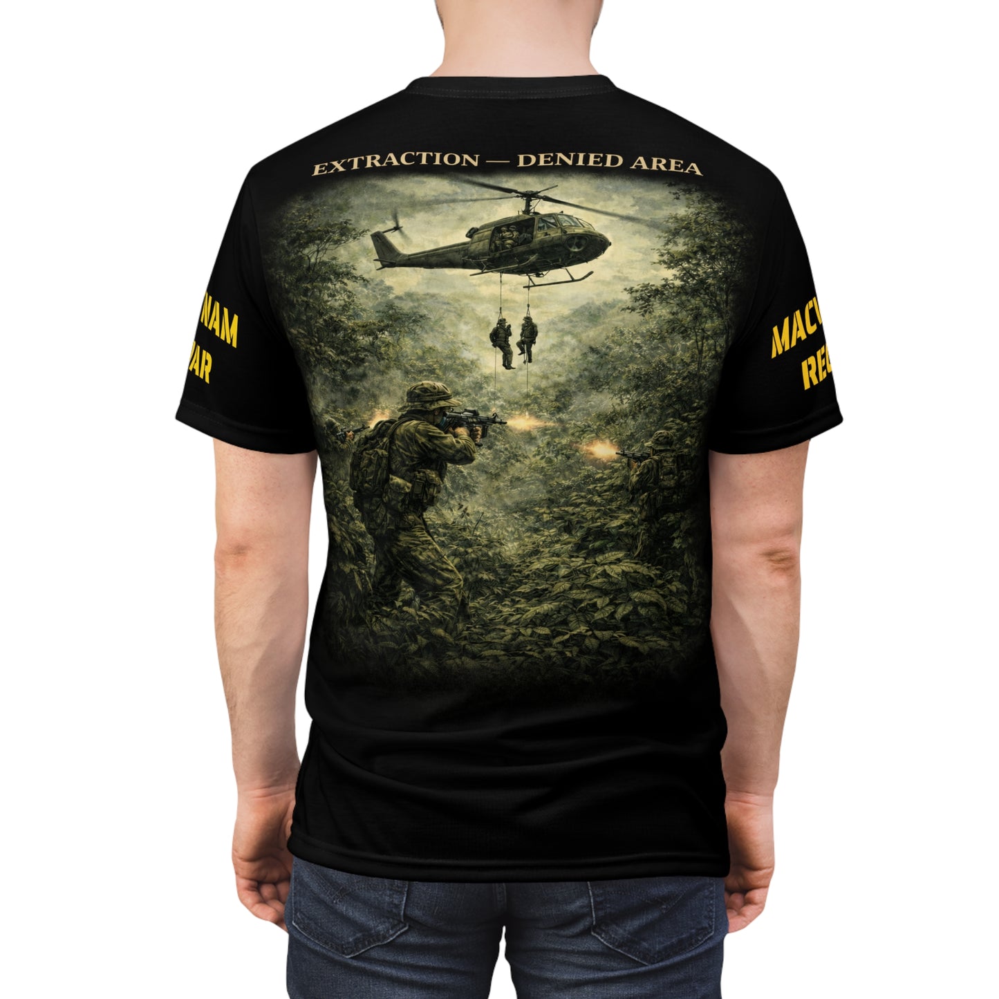 Vietnam MACV-SOG Recon Team All-Over Print Tee