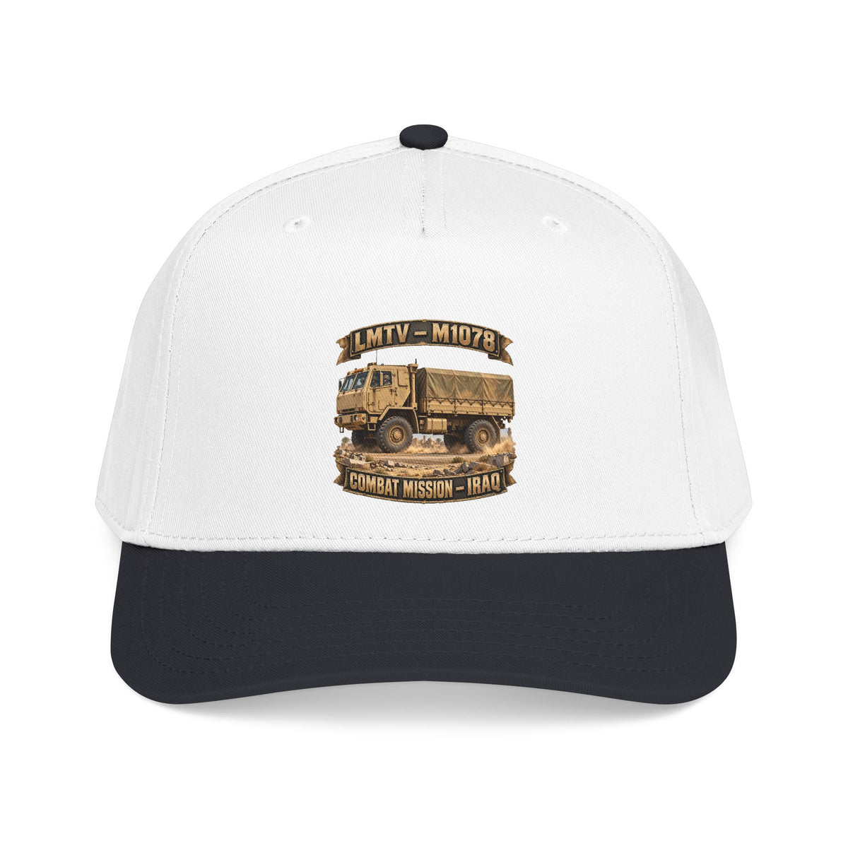 Mid Profile Baseball Cap - Army - LMTV - 1078 - Combat Mission - Iraq - 3D - Enhanced