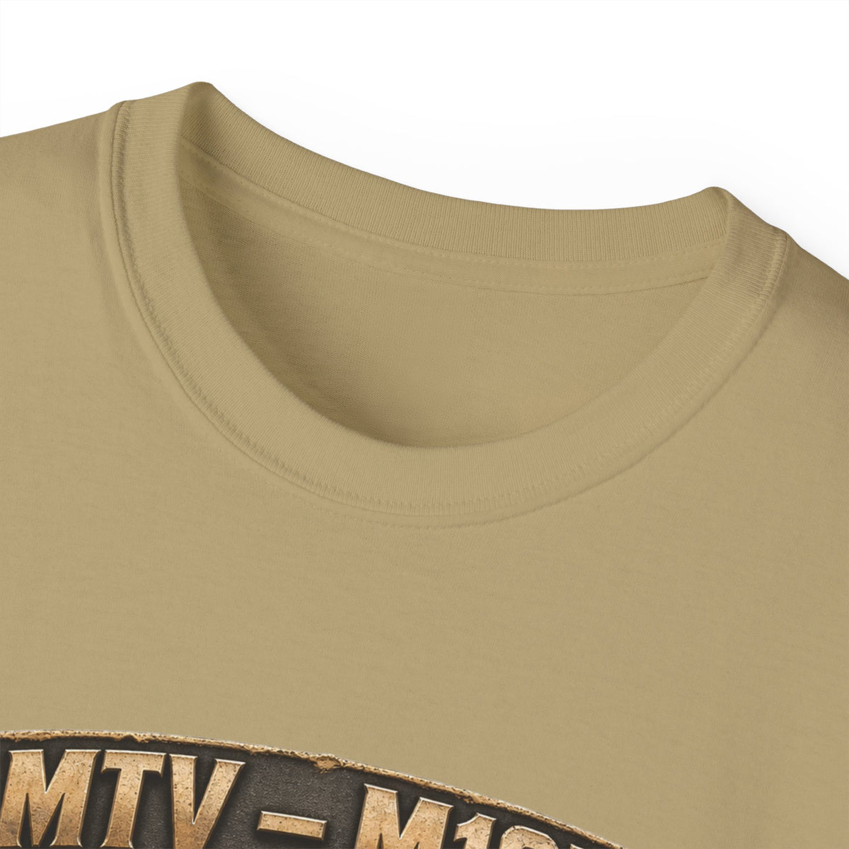 Unisex Ultra Cotton Tee - Army - LMTV - 1078 - Combat Mission - Iraq - 3D - Enhanced