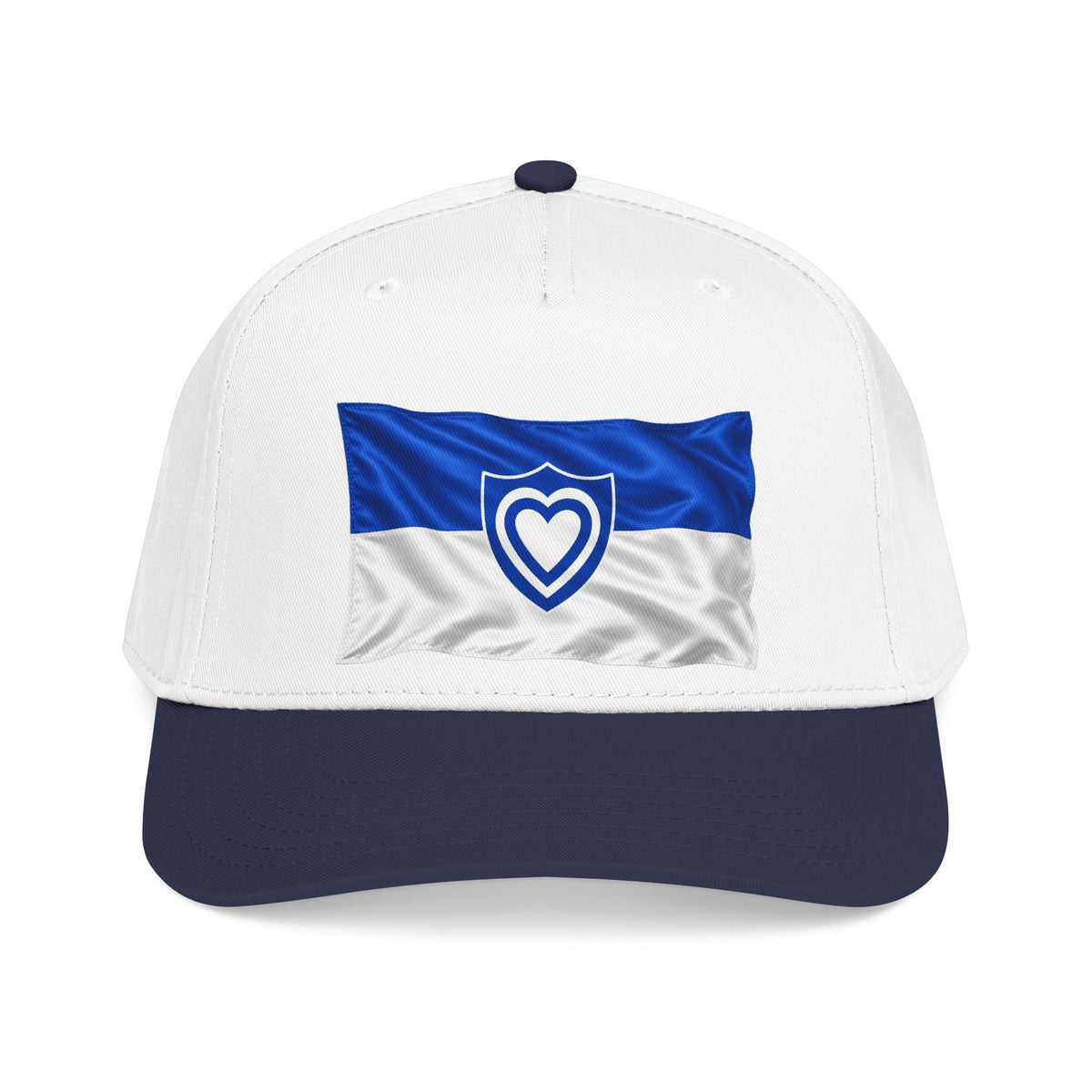 Mid Profile Baseball Cap - Army - XXIV Corps Flag - Waving - without Text - 3D - Transparent