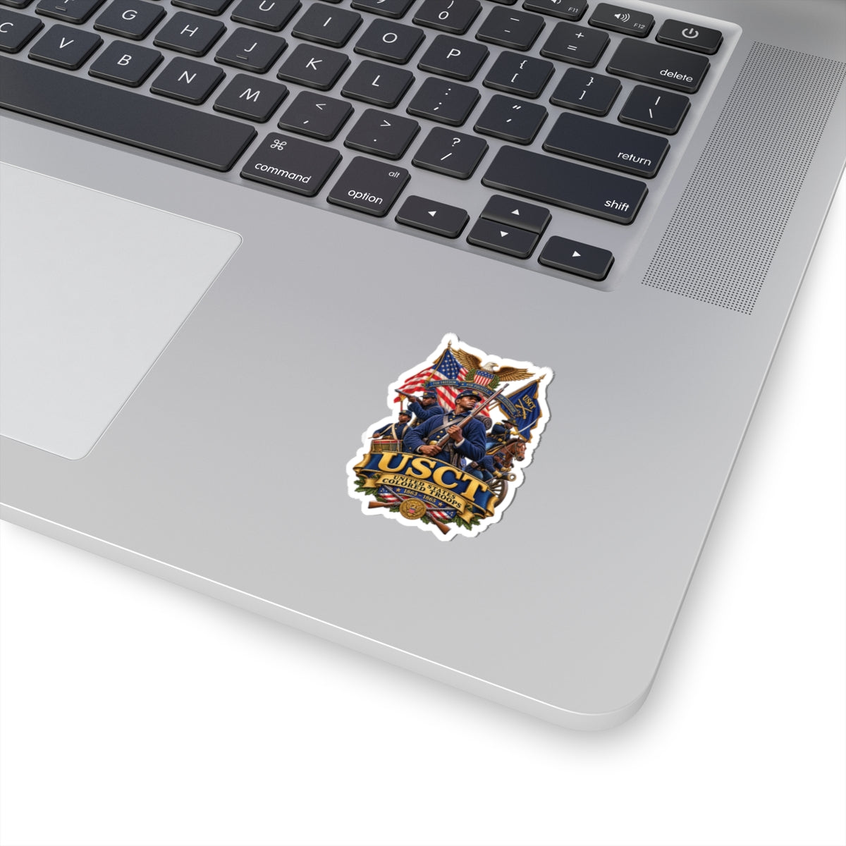 Kiss-Cut Stickers - United States Colored Troops (USCT) - Civil War - 3D - Enhanced