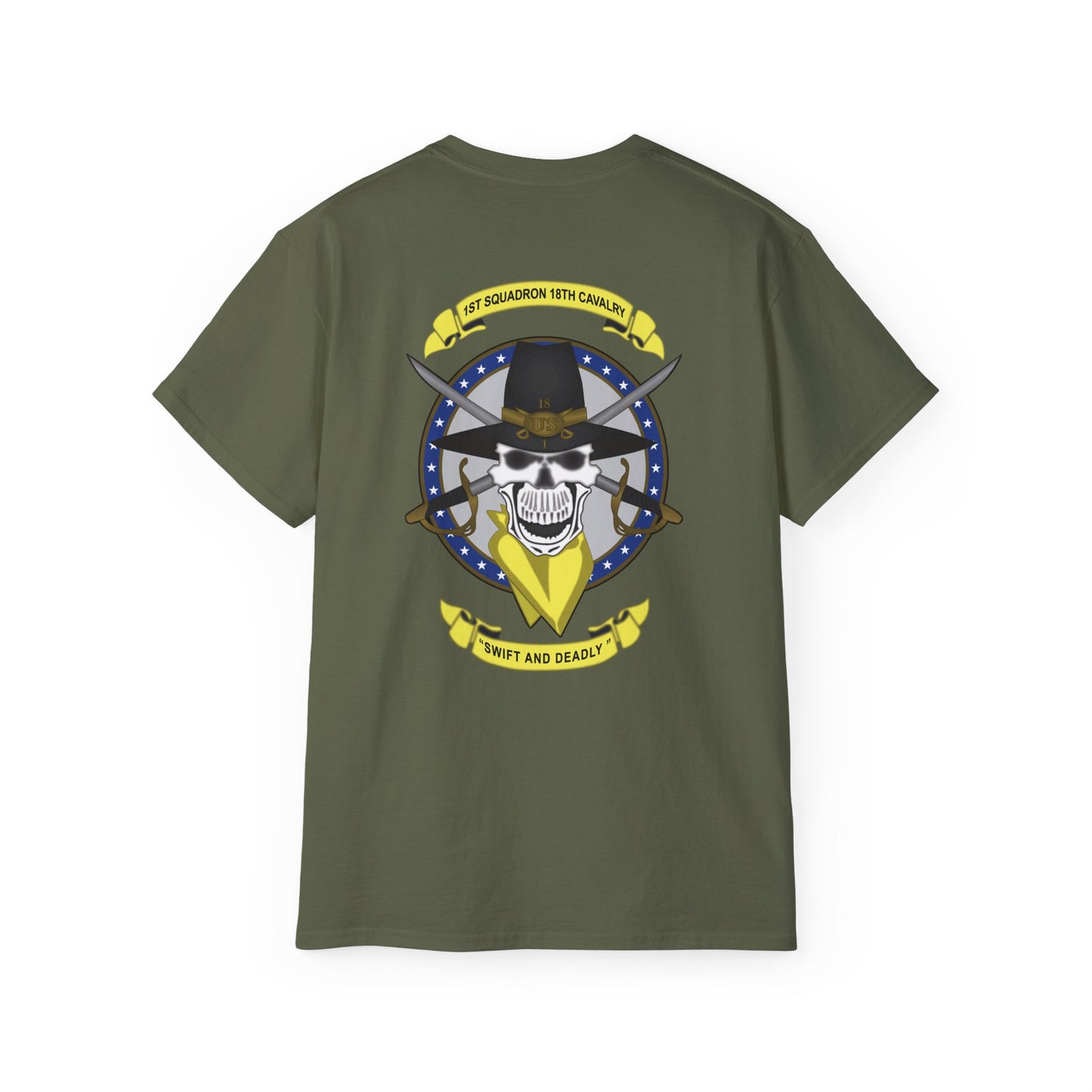 Unisex Ultra Cotton Tee - 1st Squadron, 18th Cavalry X 300