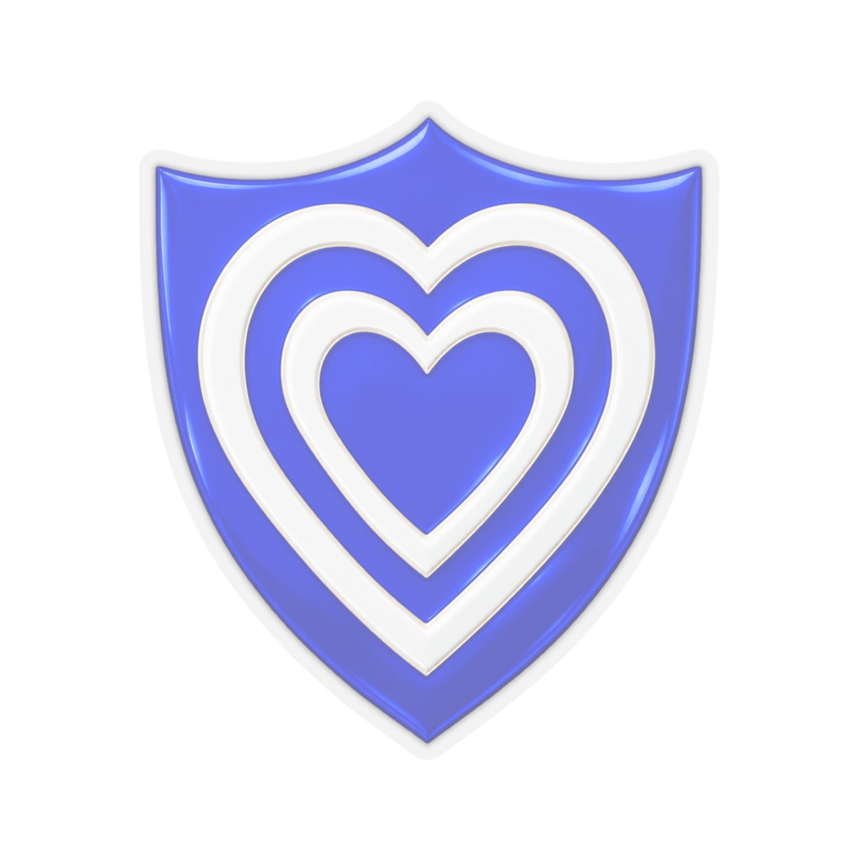 Kiss-Cut Stickers - Army - XXIV Corps - SSI without Text - 3D - Transparent