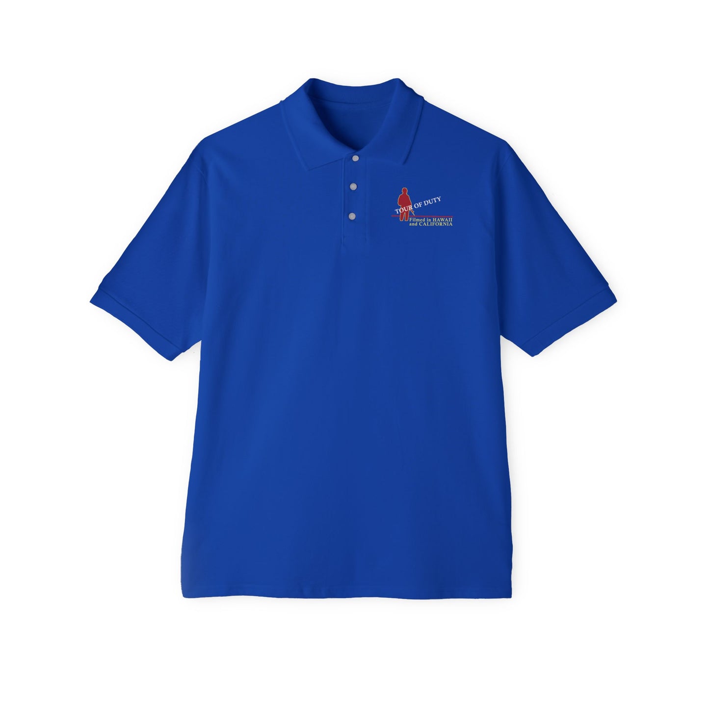 Men's Casual Piqué Polo - Tour Of Duty