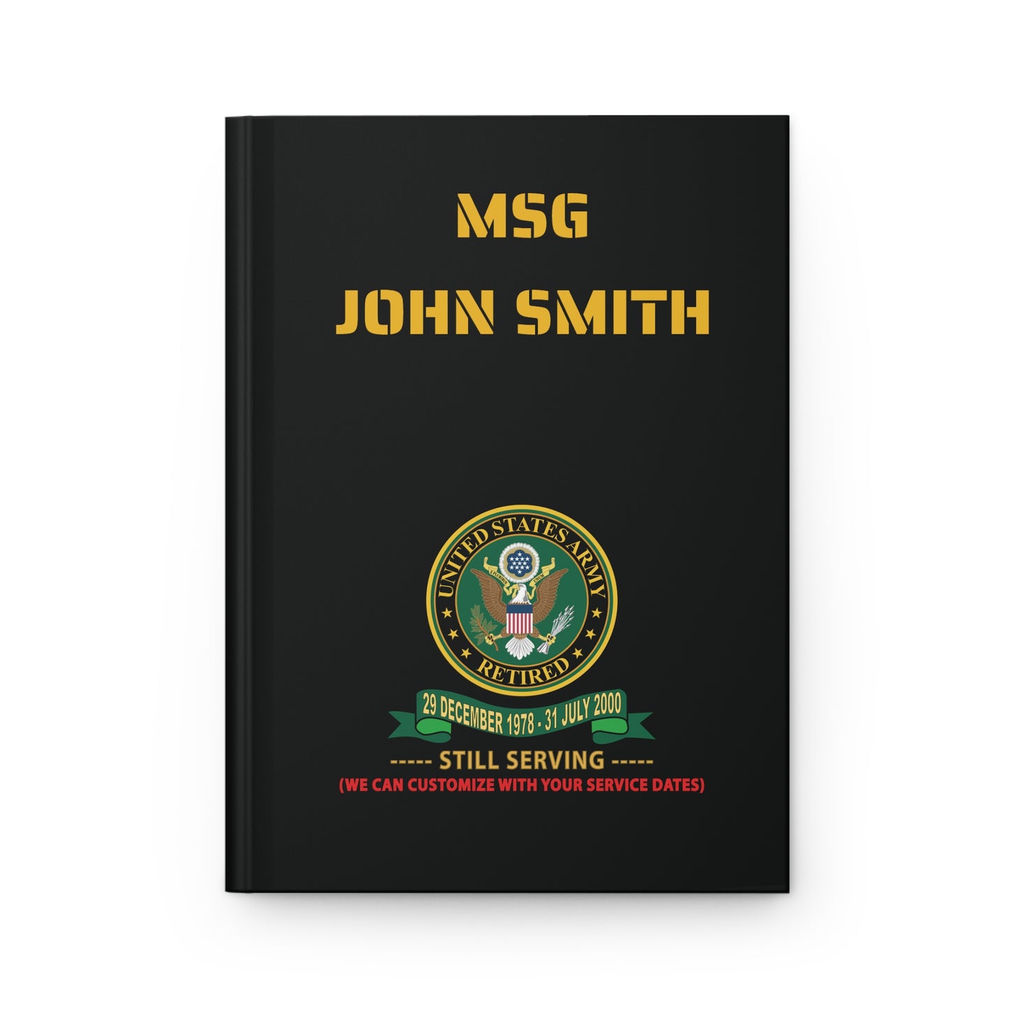 Hardcover Journal Matte - Your Military Experience Journal