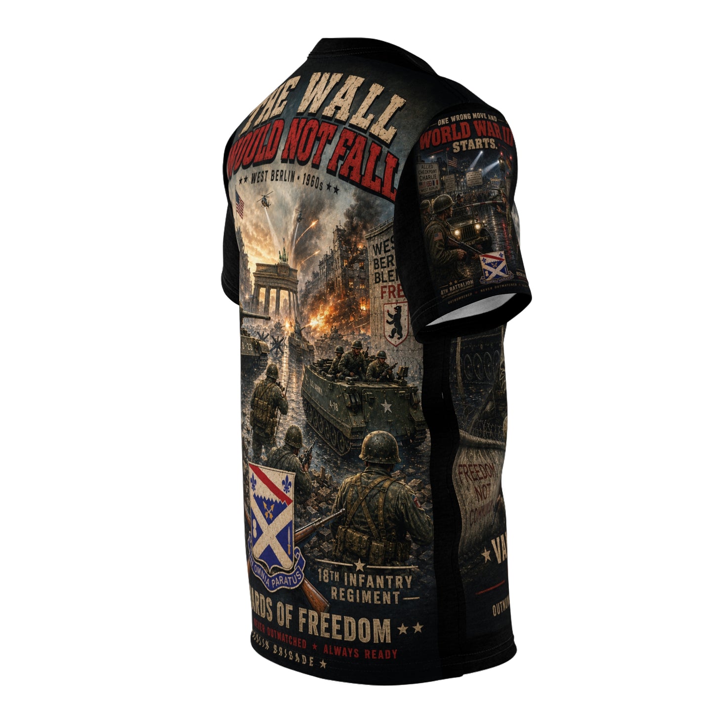 4th Battalion 18th Infantry Regiment (Vanguards) Tribute Tee — "'Til the Last Round!"