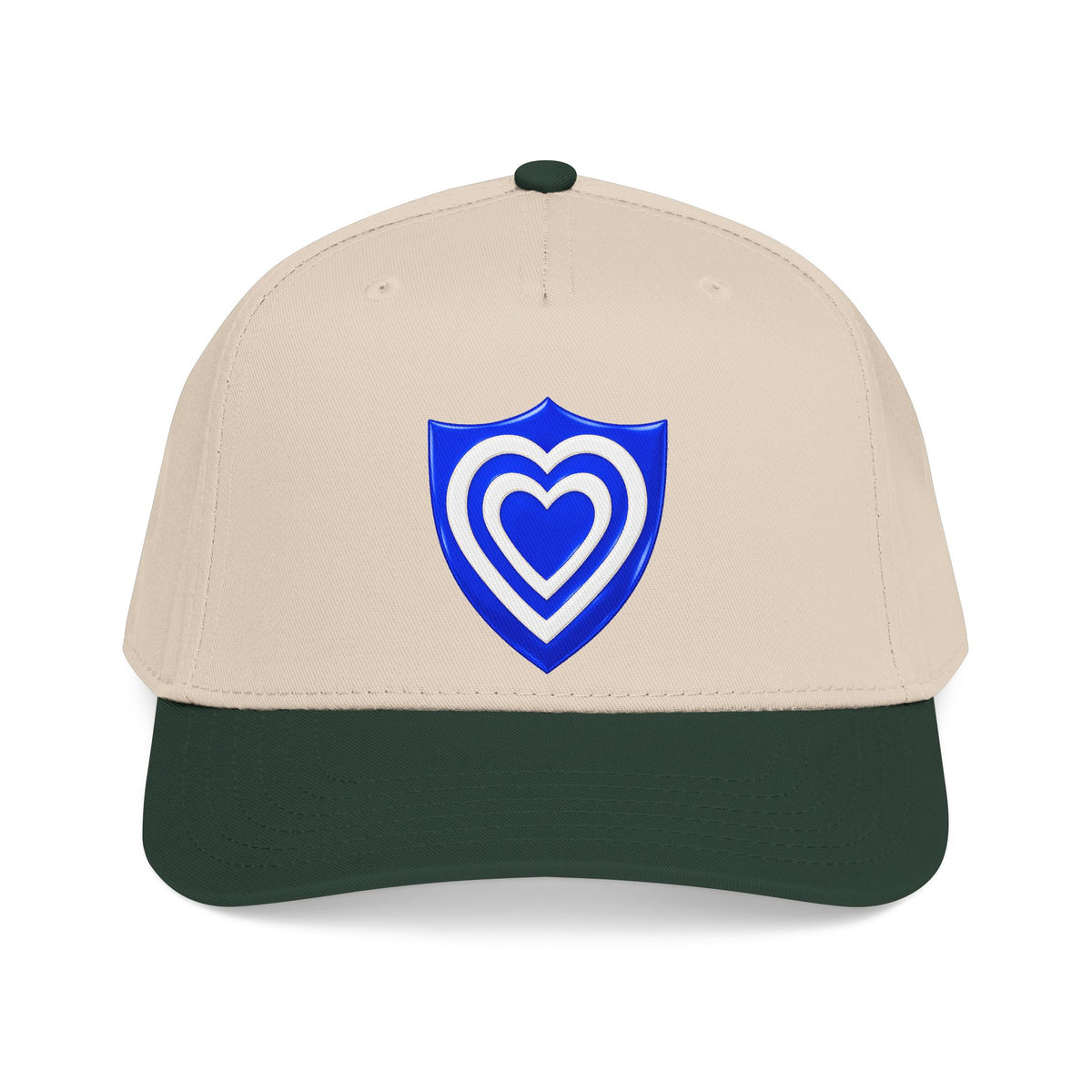 Mid Profile Baseball Cap - Army - XXIV Corps - SSI without Text - 3D - Transparent