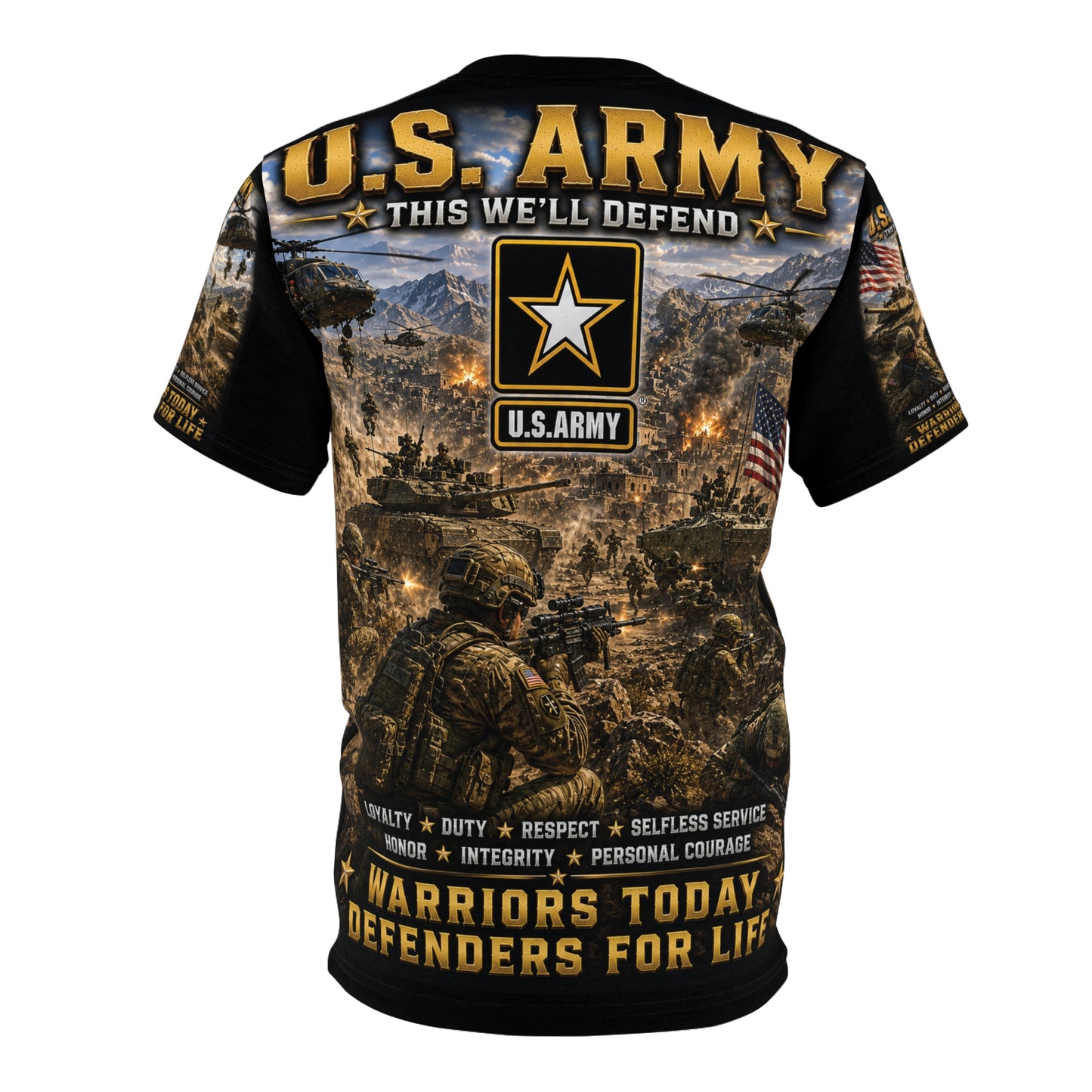 U.S. ARMY  "This We'll Defend"  - Tribute Tee — Warriors Today • Defenders For Life