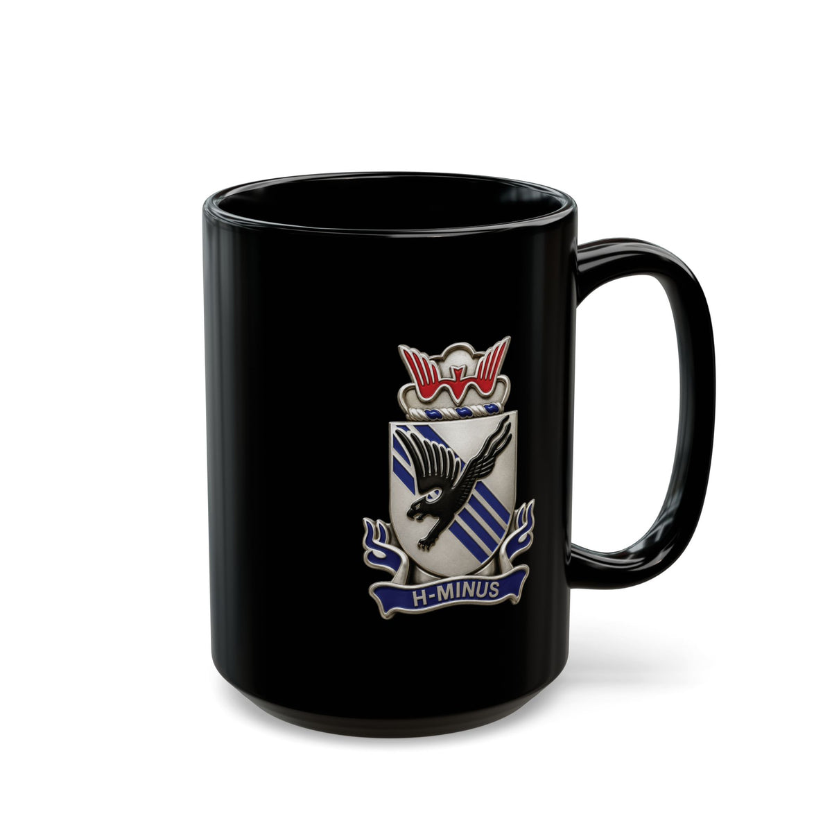 Black Mug  (15oz) - Army - 505th Parachute Infantry Regiment (PIR) - DUI - 3D - Enhanced