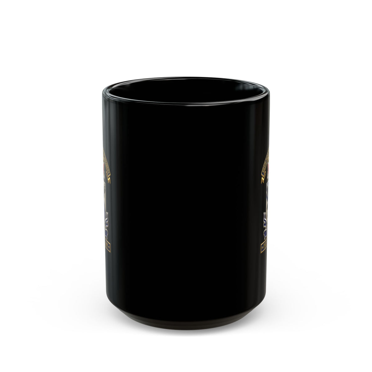 Black Mug  (15oz) - Army - 505th Parachute Infantry Regiment (PIR) - DUI - United States Army - 3D - Enhanced