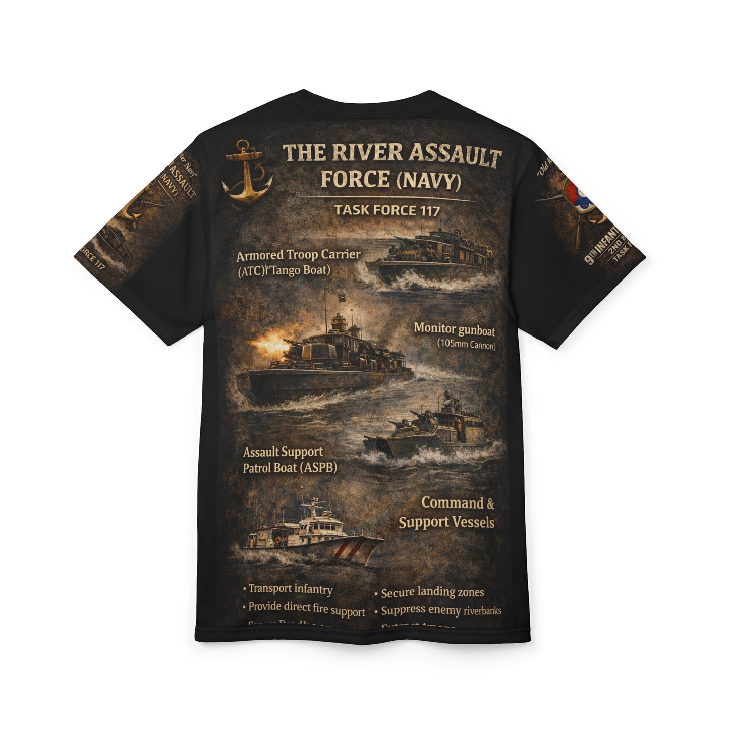 9th Infantry Division Vietnam Tribute All-Over Print Tee