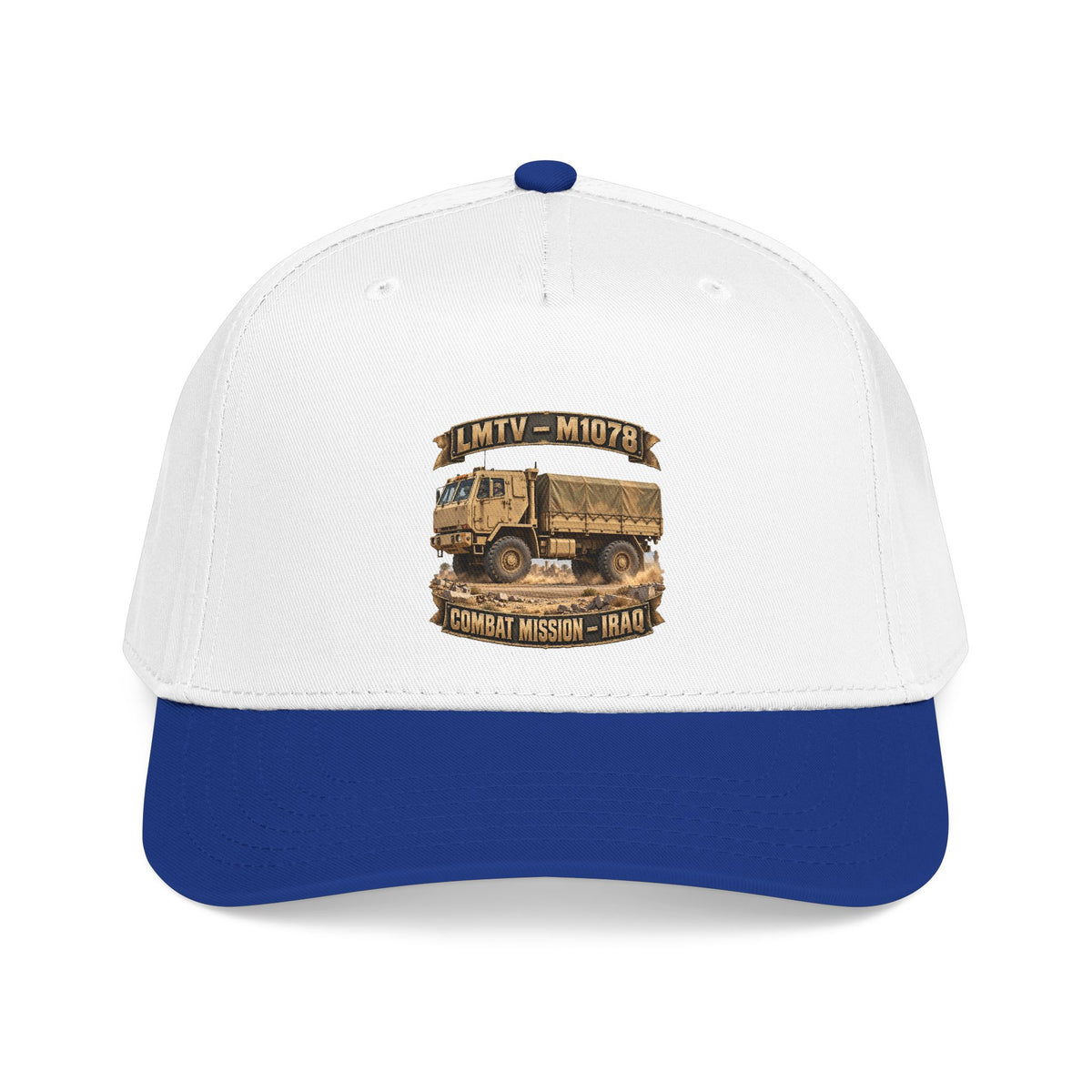 Mid Profile Baseball Cap - Army - LMTV - 1078 - Combat Mission - Iraq - 3D - Enhanced
