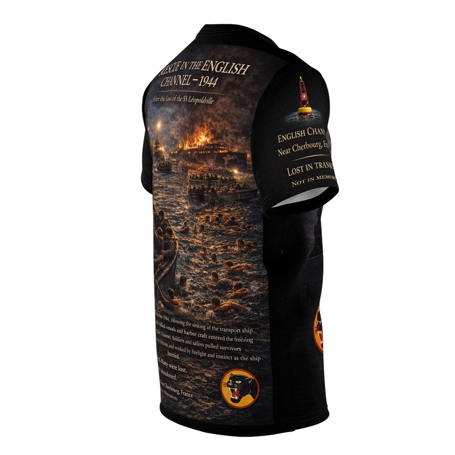 66th Infantry Division "Black Panther" Tribute Tee — Rescue at Sea