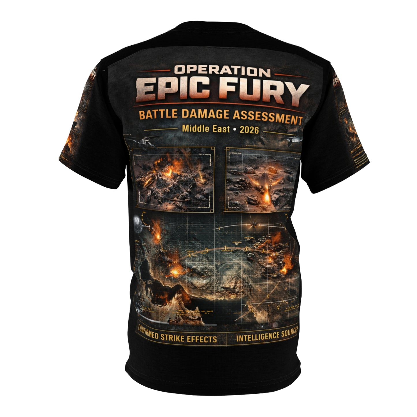 Operation EPIC FURY Tribute Tee — US Strike Against Iran Strategic Strike Campaign