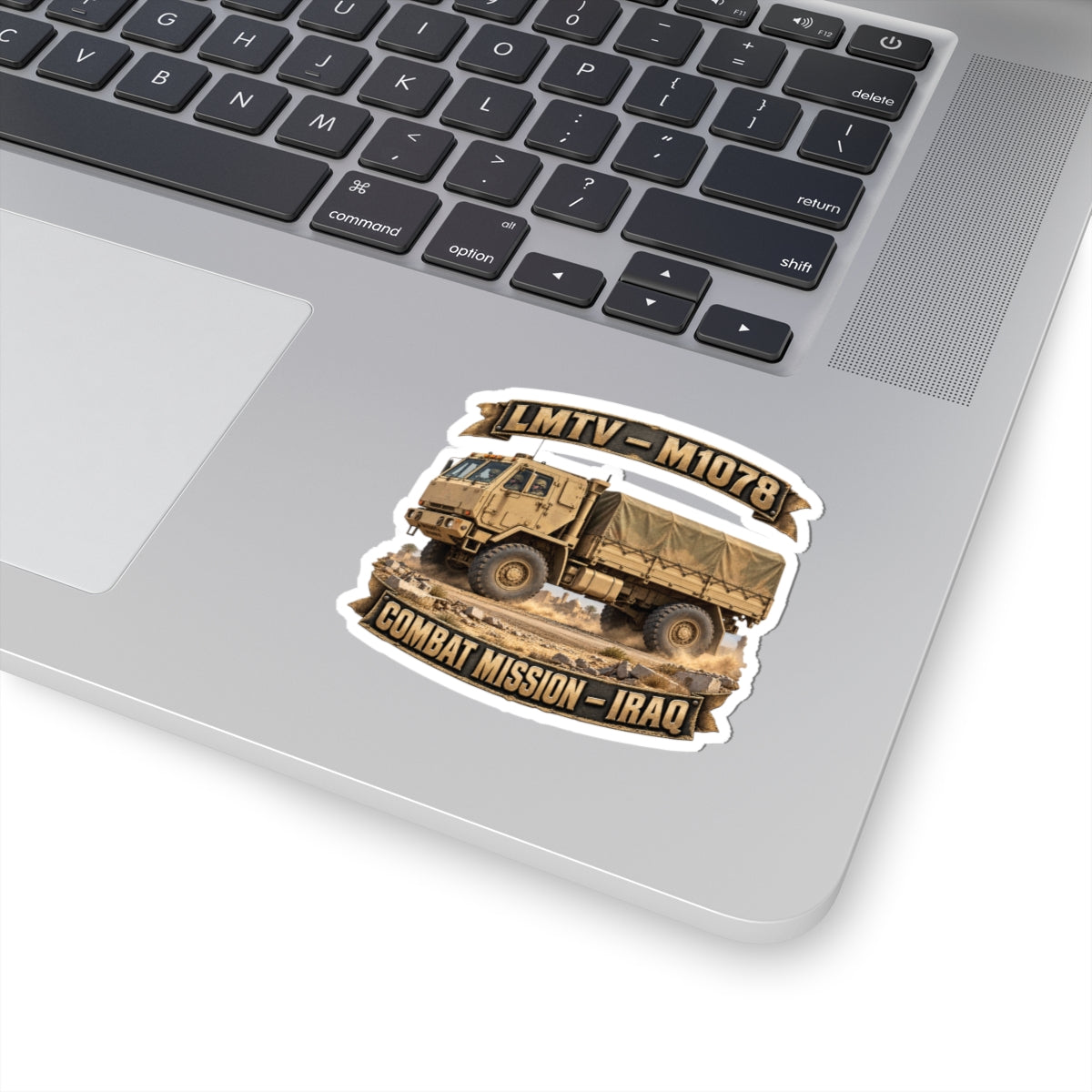 Kiss-Cut Stickers - Army - LMTV - 1078 - Combat Mission - Iraq - 3D - Enhanced