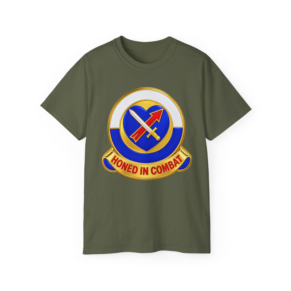Unisex Ultra Cotton Tee - Army - XXIV Corps - DUI without Text - 3D - Transparent