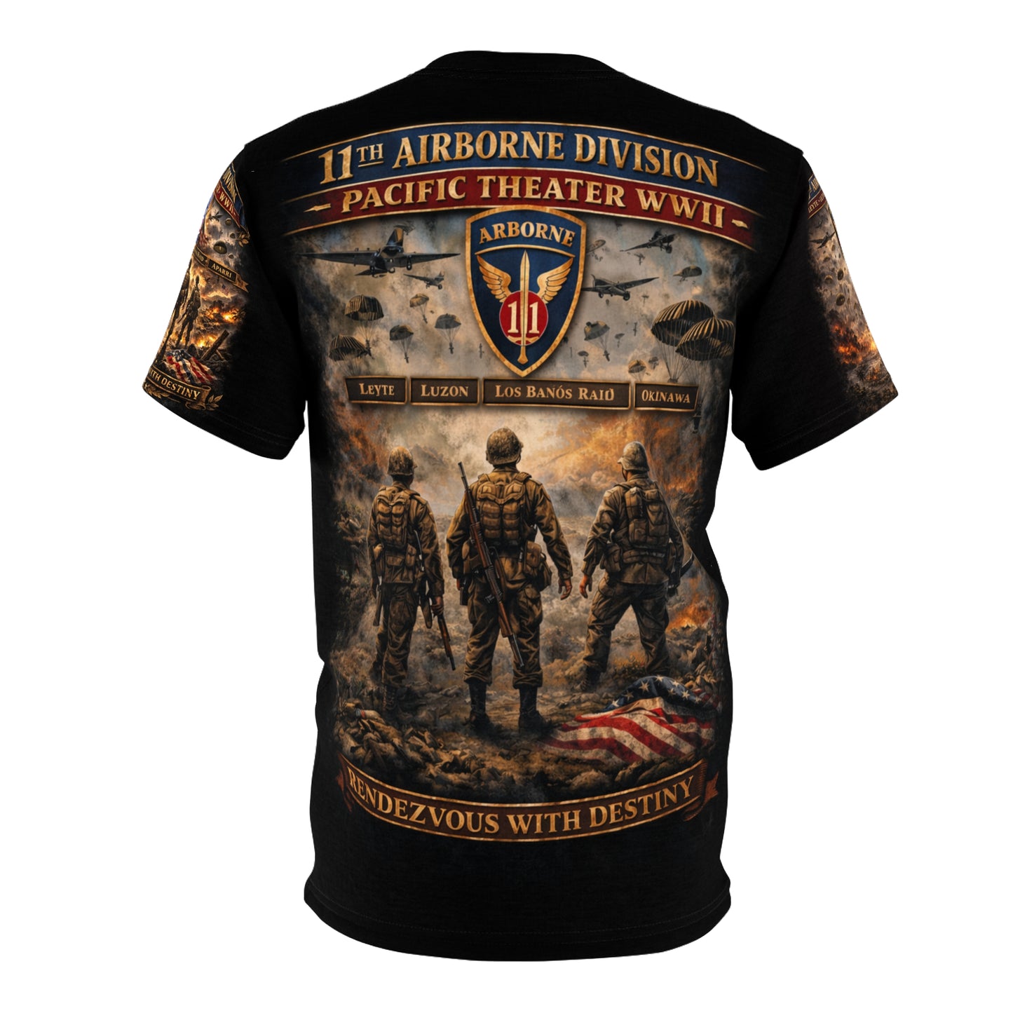 11th Airborne Division WWII Tribute Tee | Pacific Theater