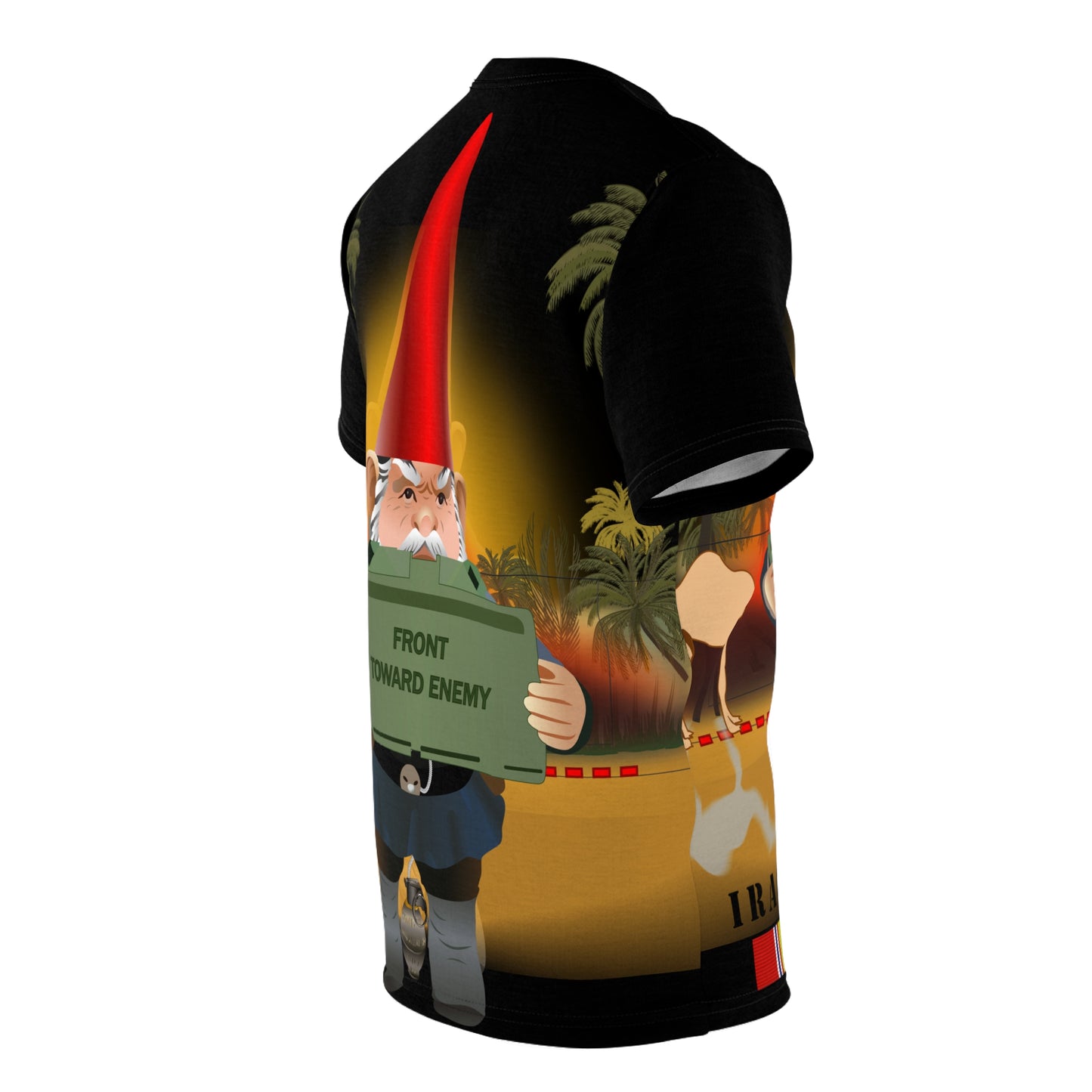 Unisex AOP - Attack Gnome - Iraq War Veteran with Iraq War Service Ribbons