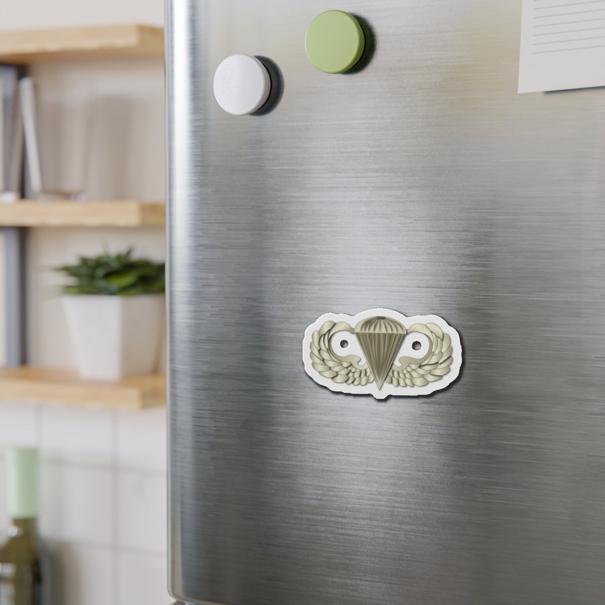 Airborne Badge Die-Cut Magnets