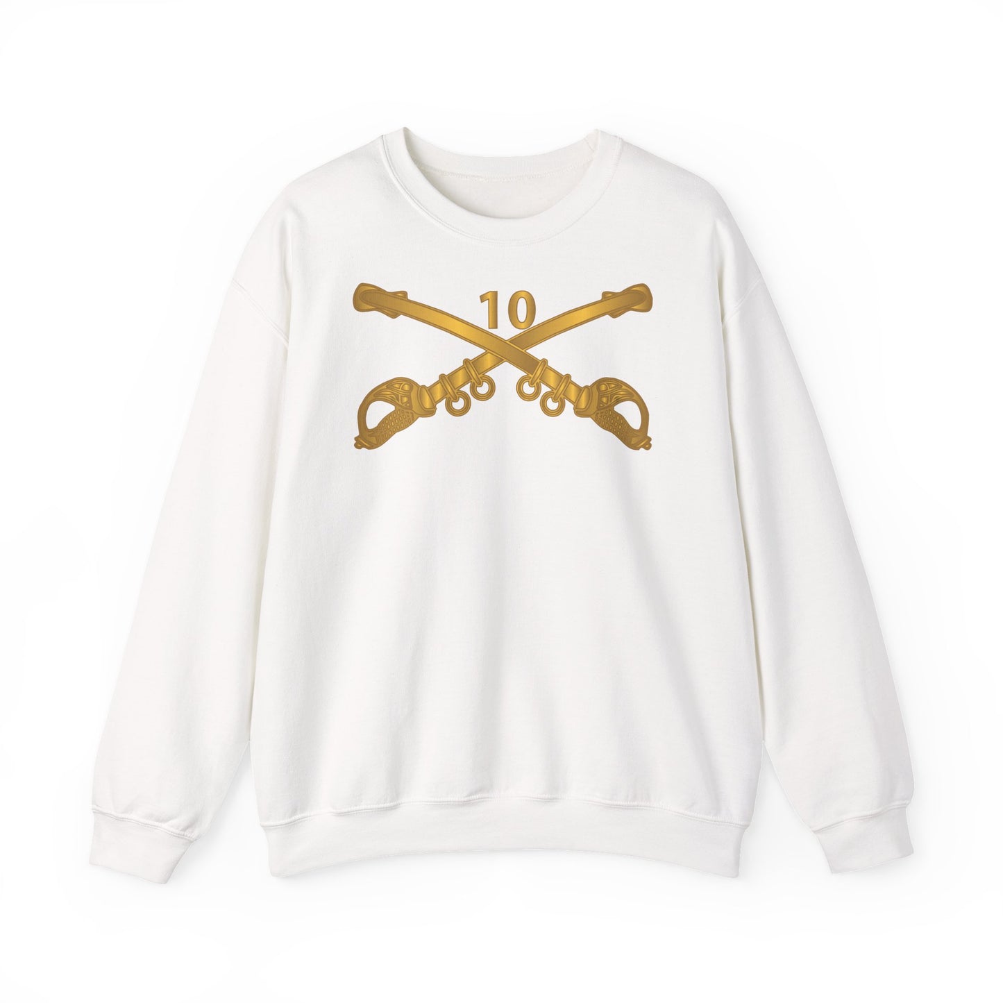 Crewneck Sweatshirt - Army - 10th Cavalry Branch wo Txt