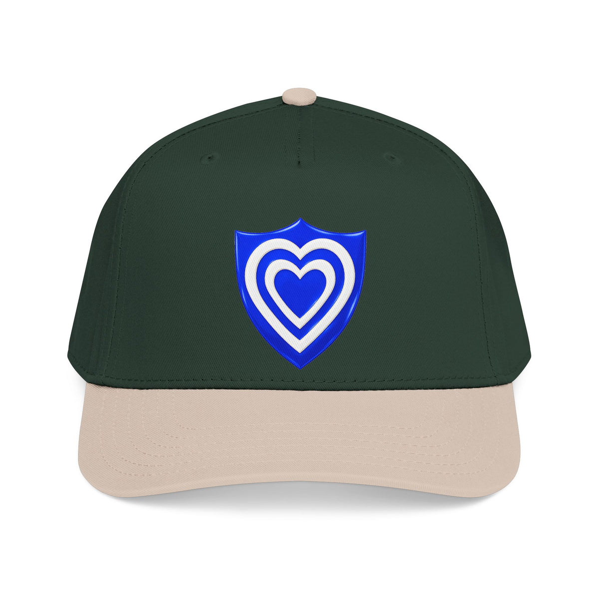 Mid Profile Baseball Cap - Army - XXIV Corps - SSI without Text - 3D - Transparent