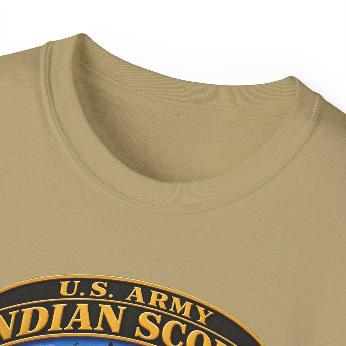 Unisex Ultra Cotton Tee - United States Indian Scouts (USS) - Original Special Forces - 3D - Enhanced