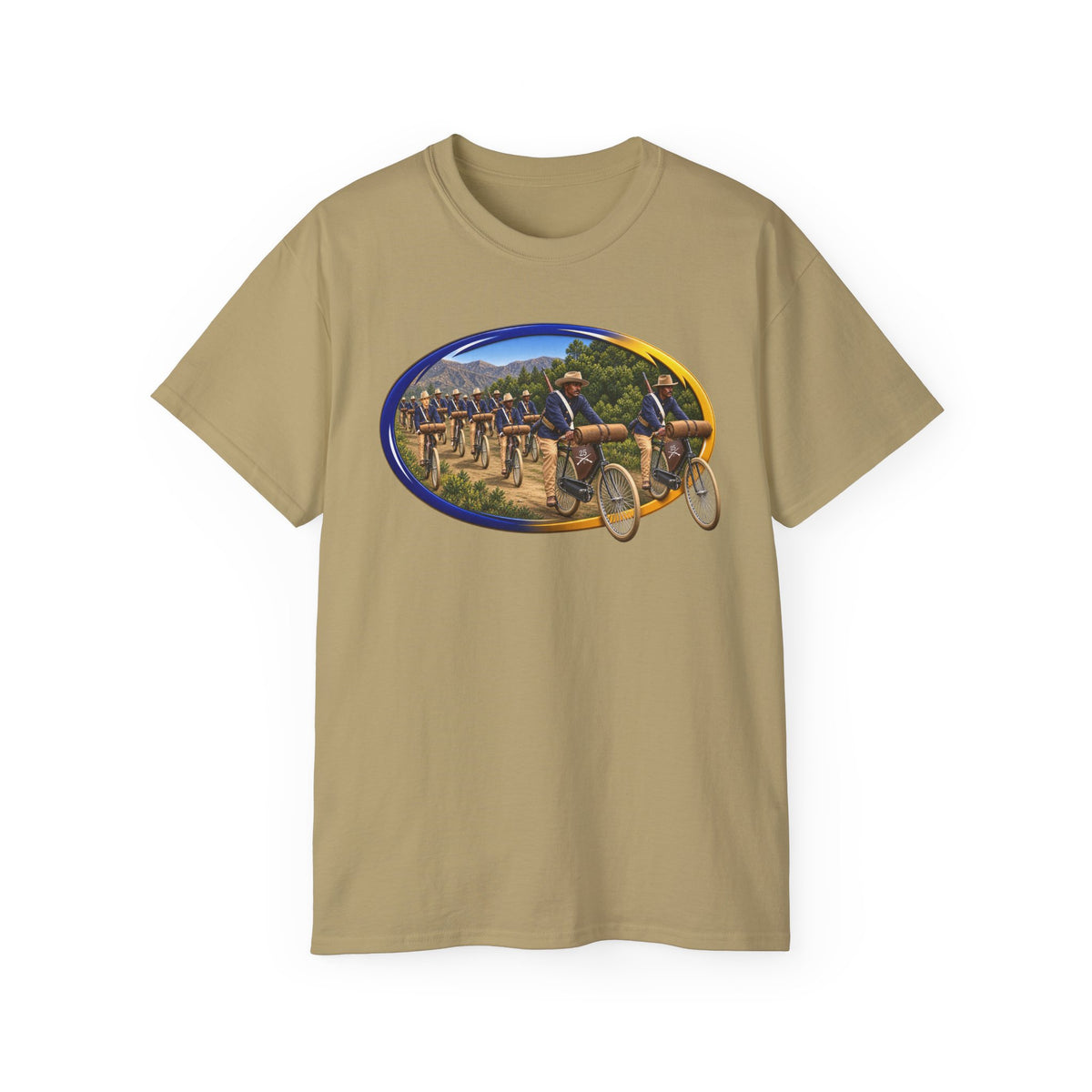 Unisex Ultra Cotton Tee - CIrcle Riders - 3D - Enhanced