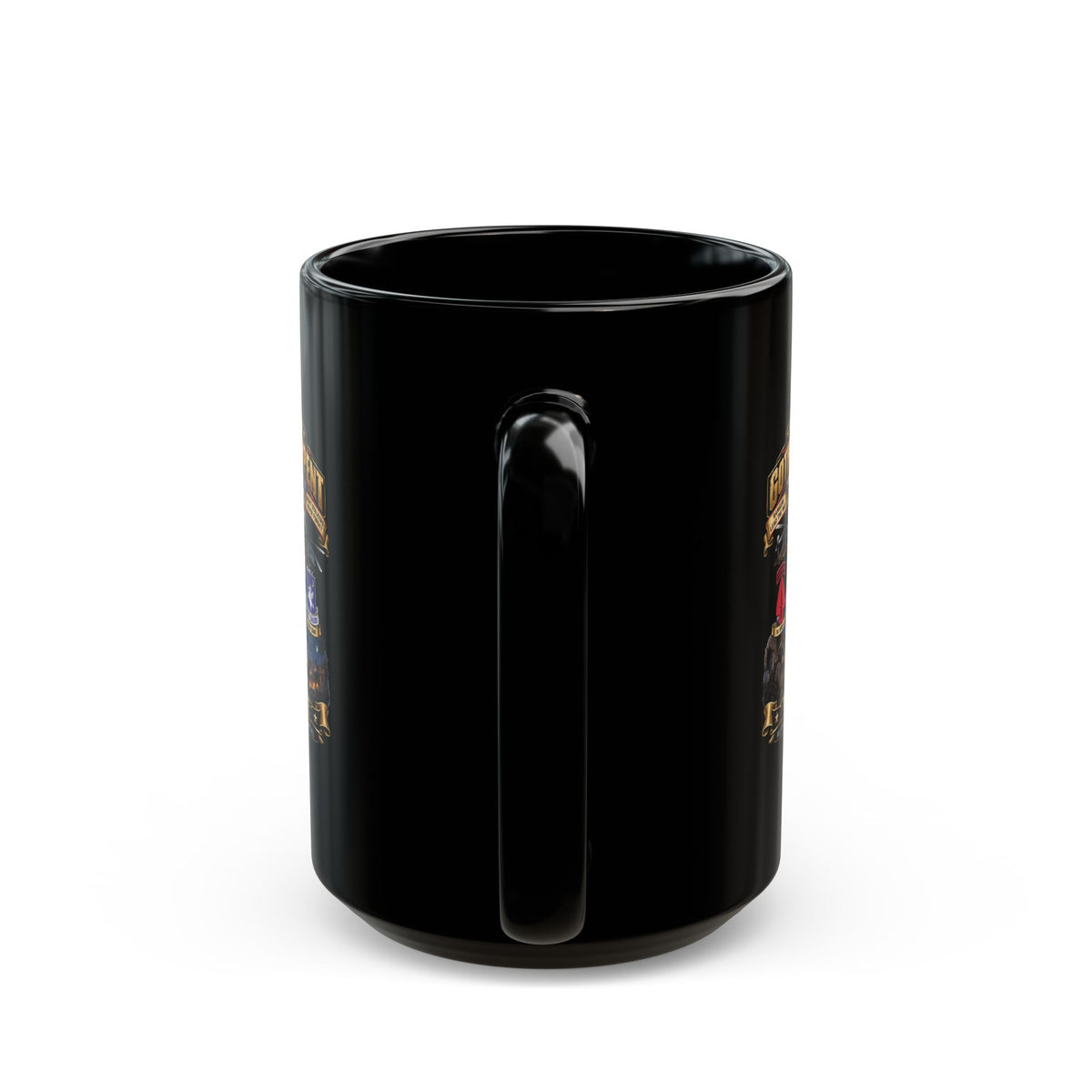 Black Mug  (15oz) - Operation Gothic Serpent - Mogadishi, Somalia - 3-6 Oct 1993 Tribute - 3D - Enhanced