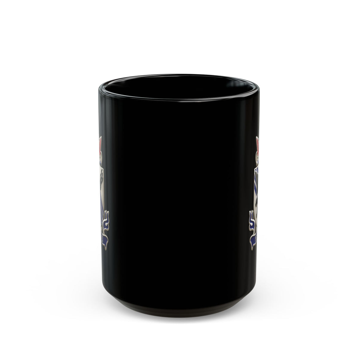 Black Mug  (15oz) - Army - 505th Parachute Infantry Regiment (PIR) - DUI - 3D - Enhanced