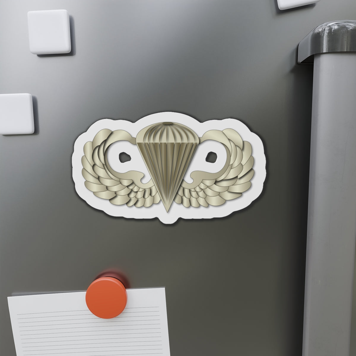 Airborne Badge Die-Cut Magnets
