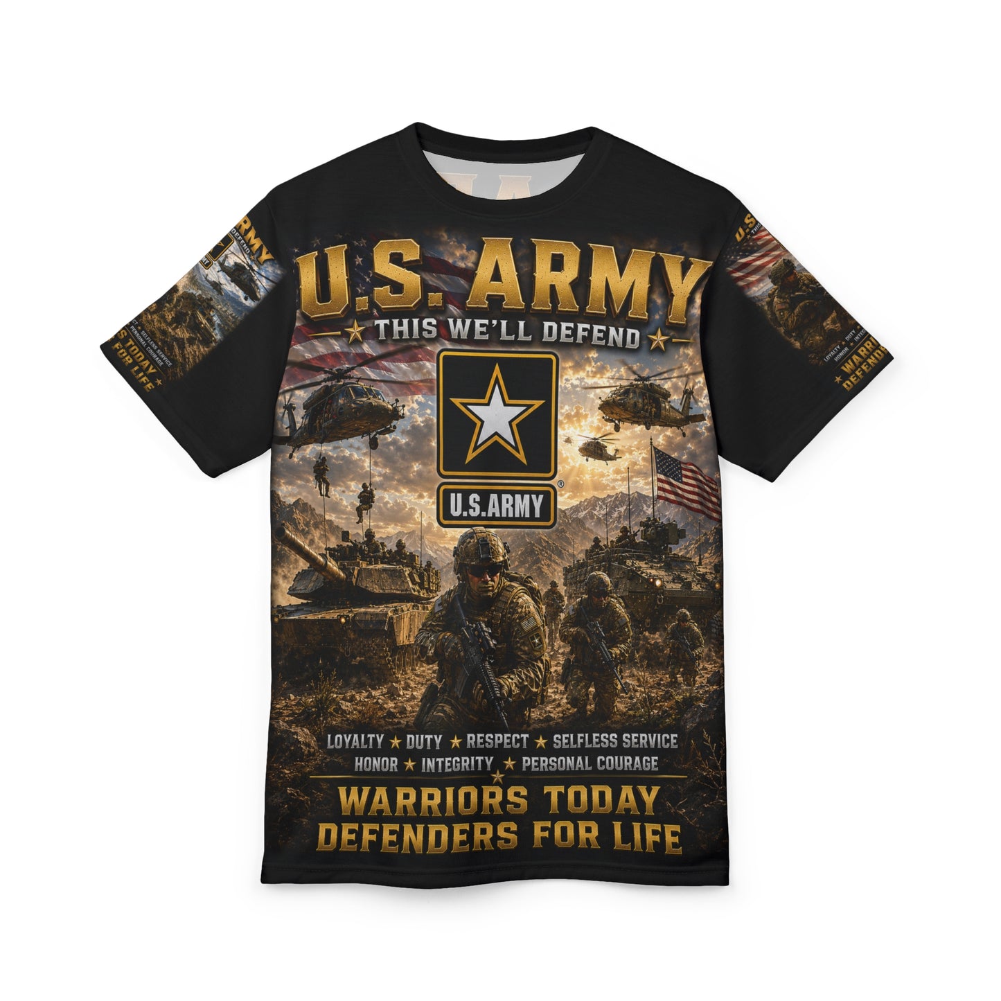 U.S. ARMY  "This We'll Defend"  - Tribute Tee — Warriors Today • Defenders For Life