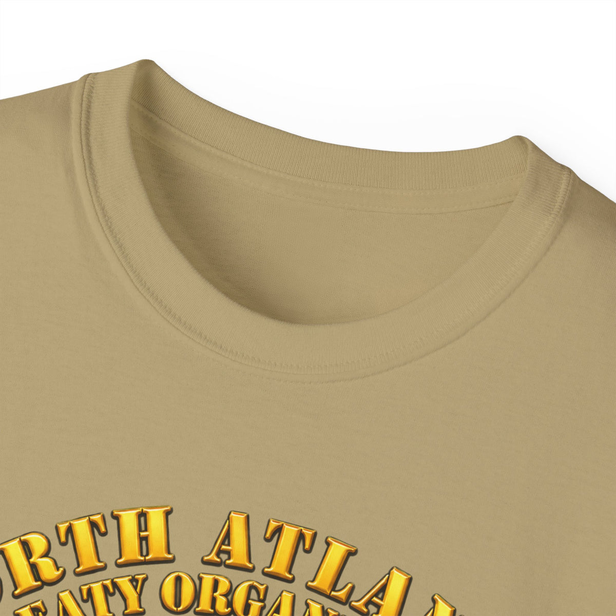 Unisex Ultra Cotton Tee - NATO - Polished NATO Veteran - with flags - 3D - Transparent