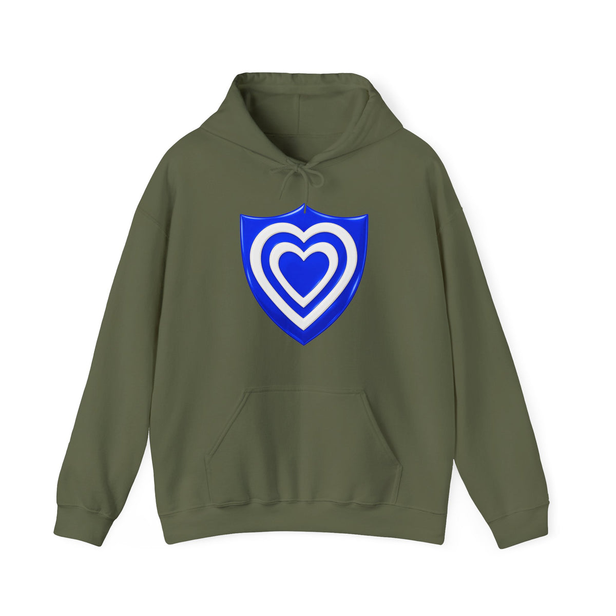 Hoodie — Army - XXIV Corps - SSI without Text - 3D - Transparent