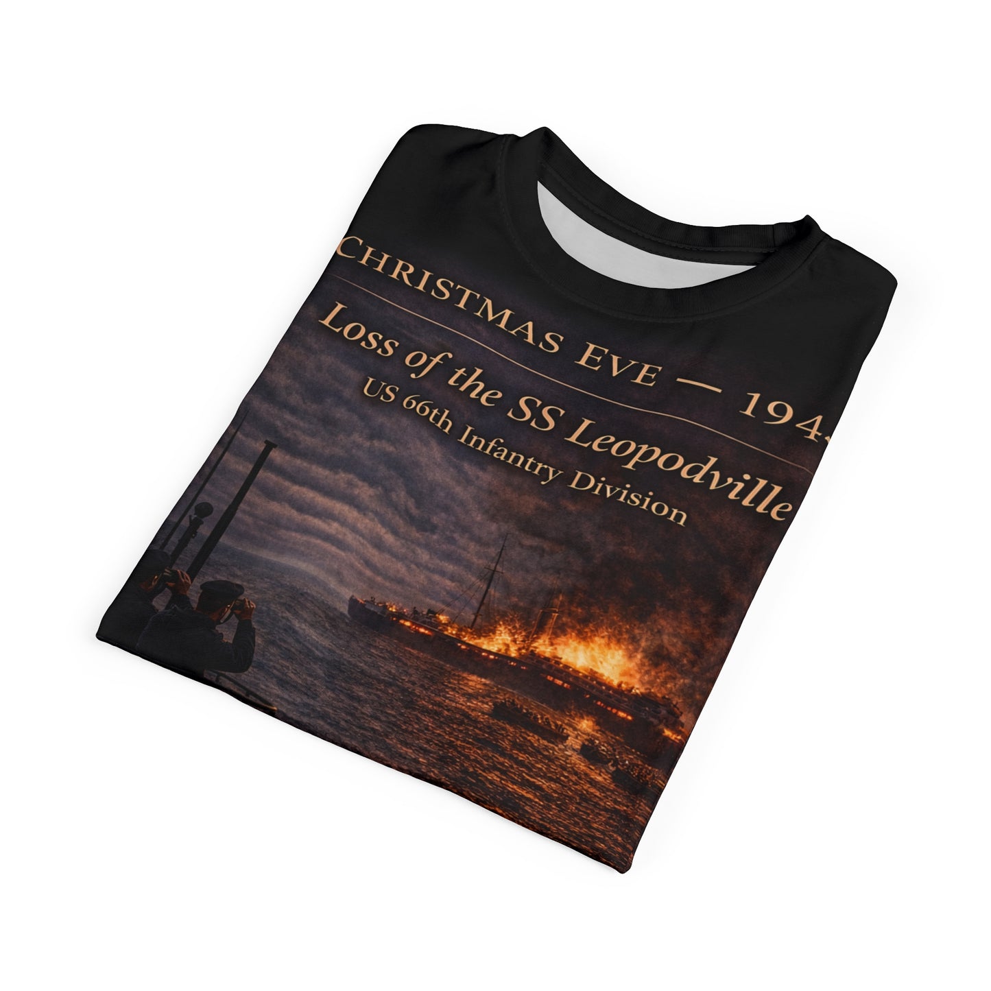 66th Infantry Division "Black Panther" Tribute Tee — Rescue at Sea