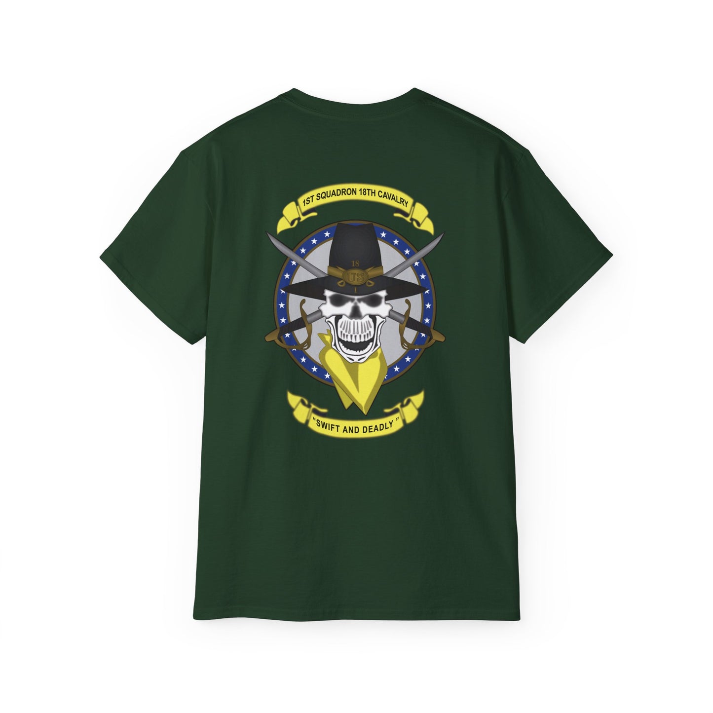 Unisex Ultra Cotton Tee - 1st Squadron, 18th Cavalry X 300