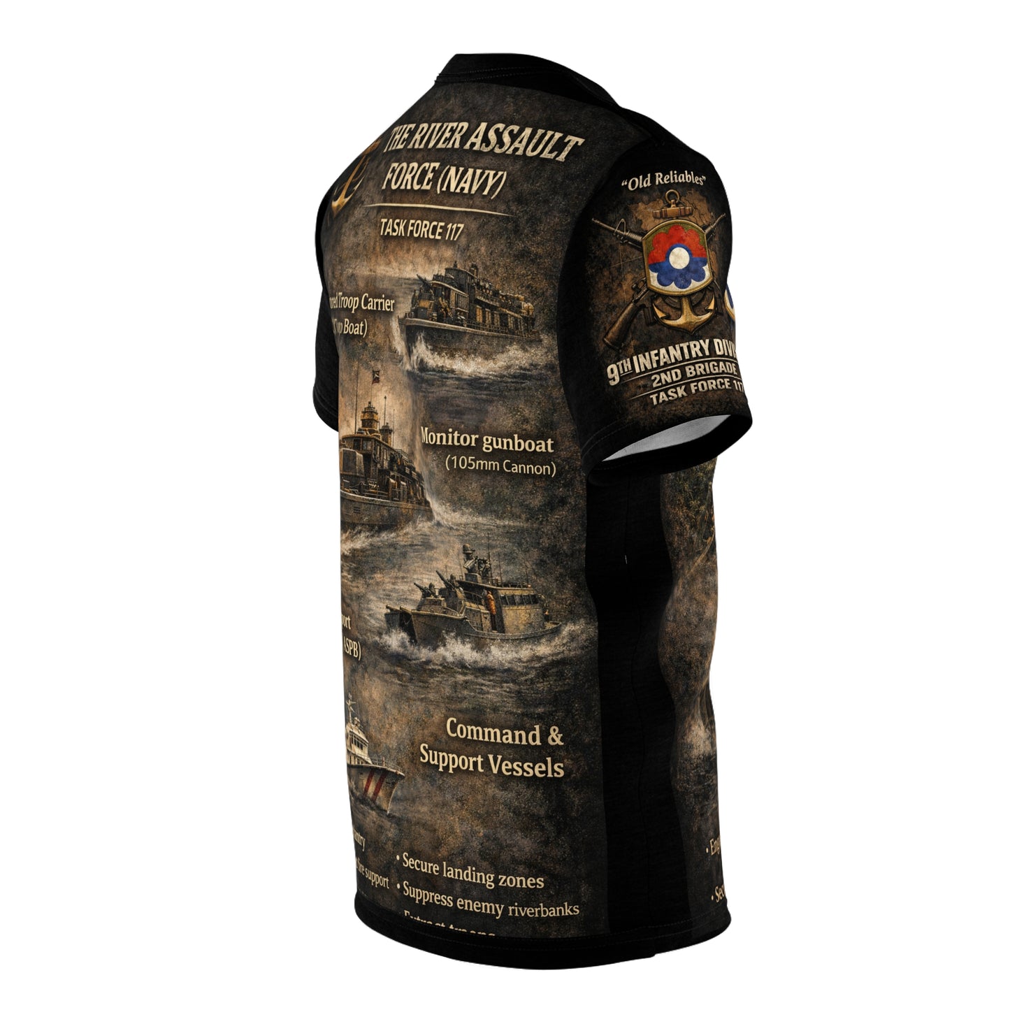 9th Infantry Division Vietnam Tribute All-Over Print Tee