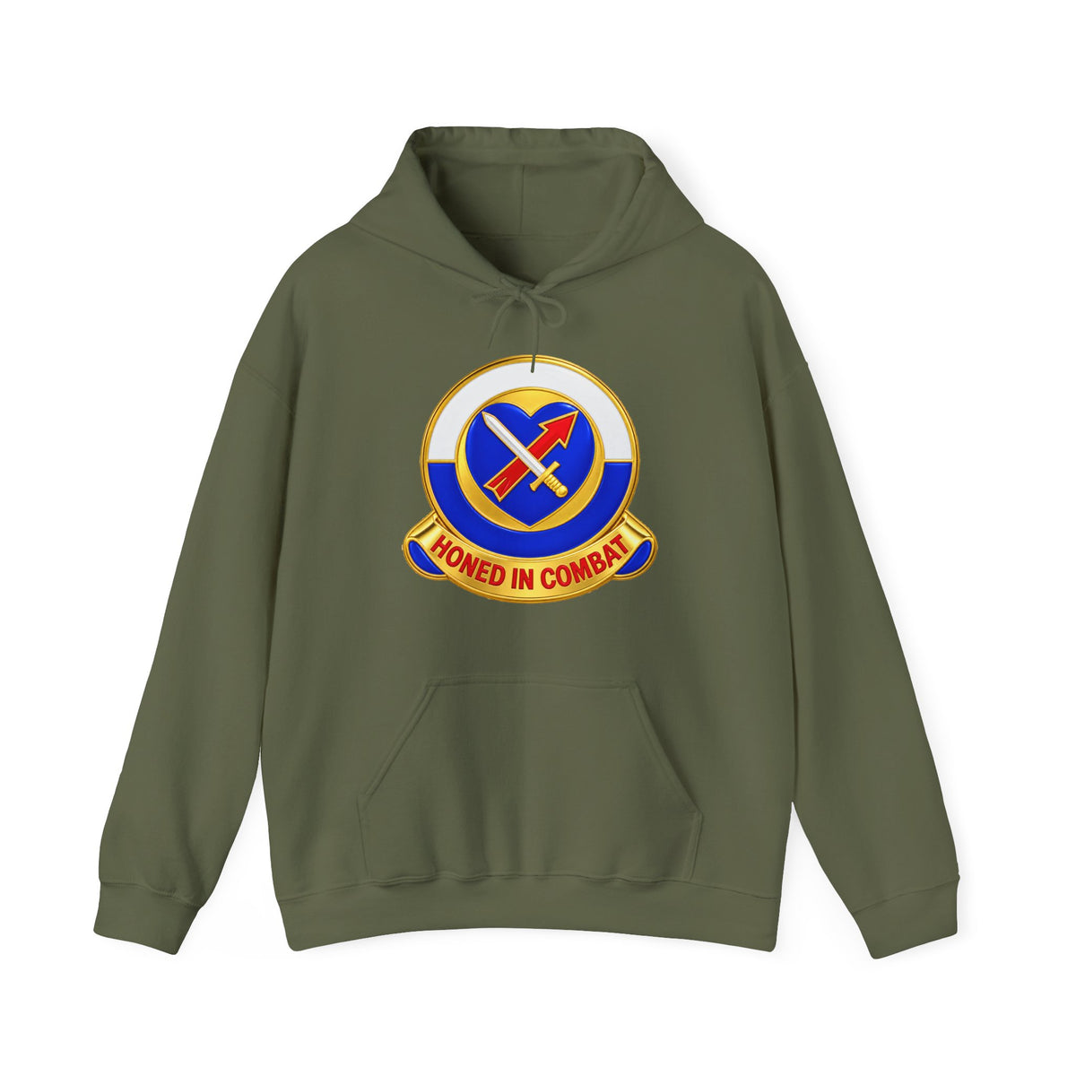 Hoodie — Army - XXIV Corps - DUI without Text - 3D - Transparent