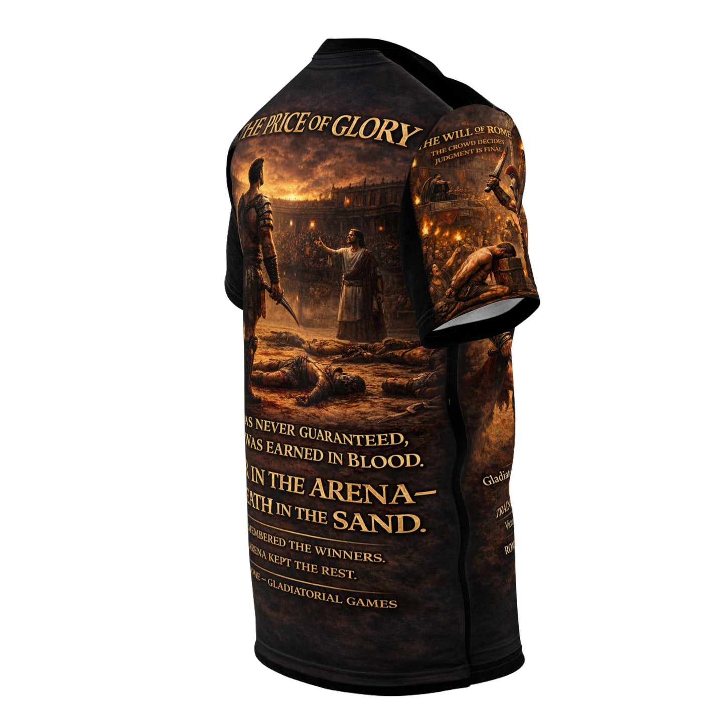Gladiators "Blood in the Sand" Tribute Tee — The Will of Rome