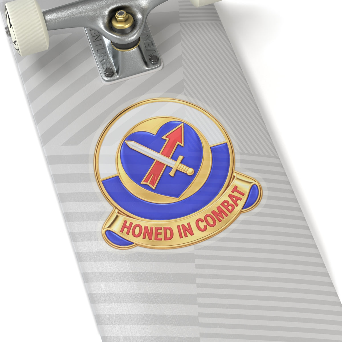 Kiss-Cut Stickers - Army - XXIV Corps - DUI without Text - 3D - Transparent