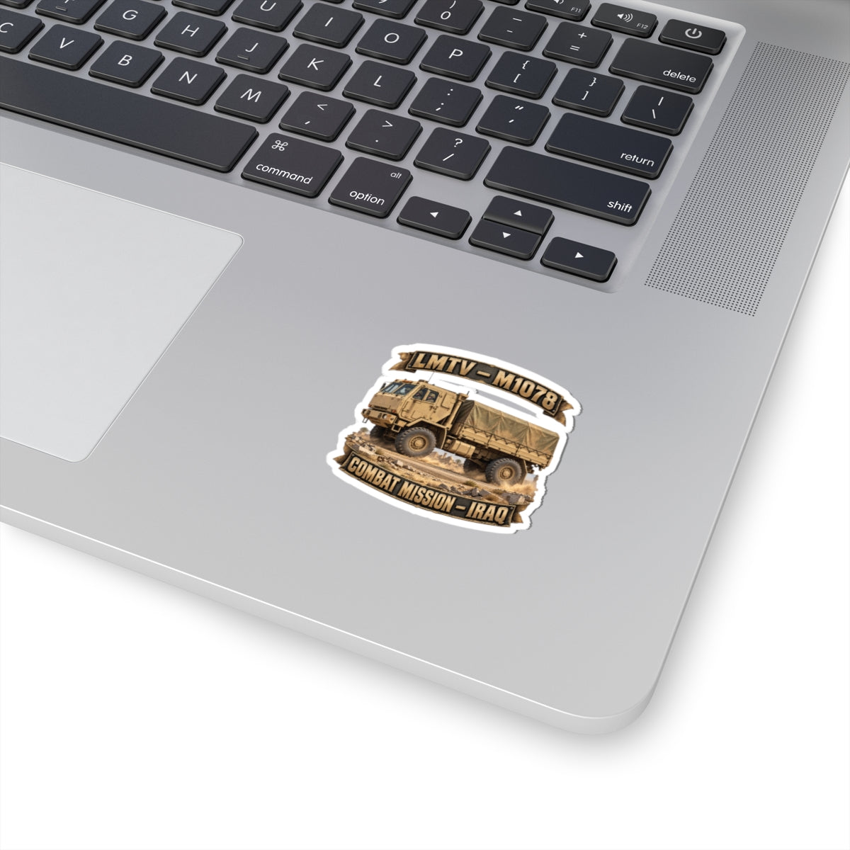 Kiss-Cut Stickers - Army - LMTV - 1078 - Combat Mission - Iraq - 3D - Enhanced