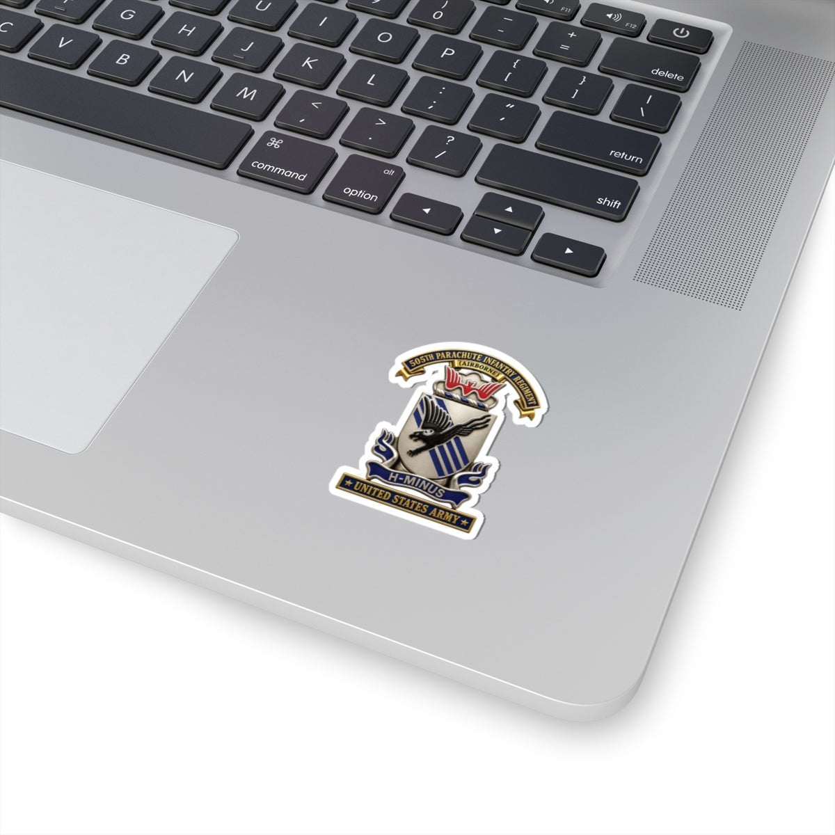 Kiss-Cut Stickers - Army - 505th Parachute Infantry Regiment (PIR) - DUI - United States Army - 3D - Enhanced