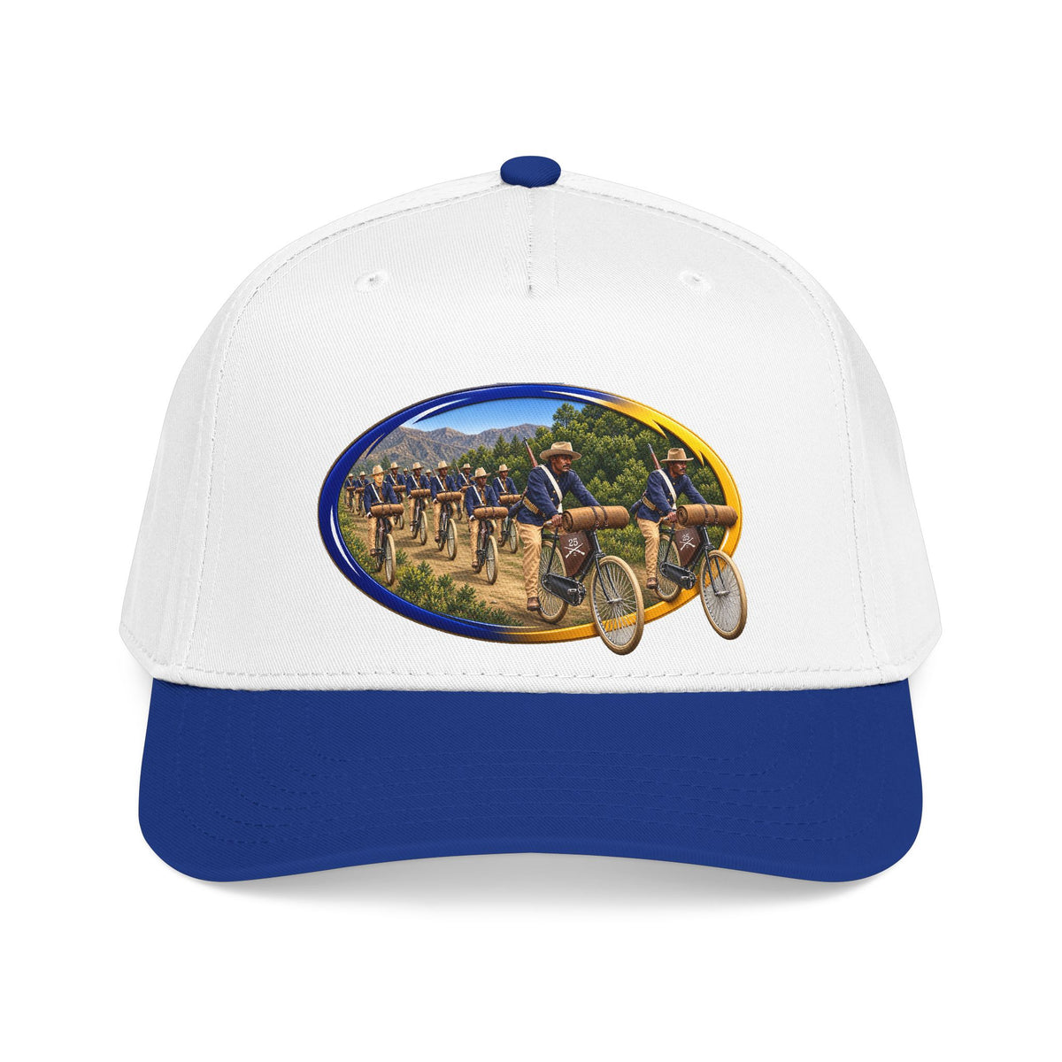 Mid Profile Baseball Cap - CIrcle Riders - 3D - Enhanced